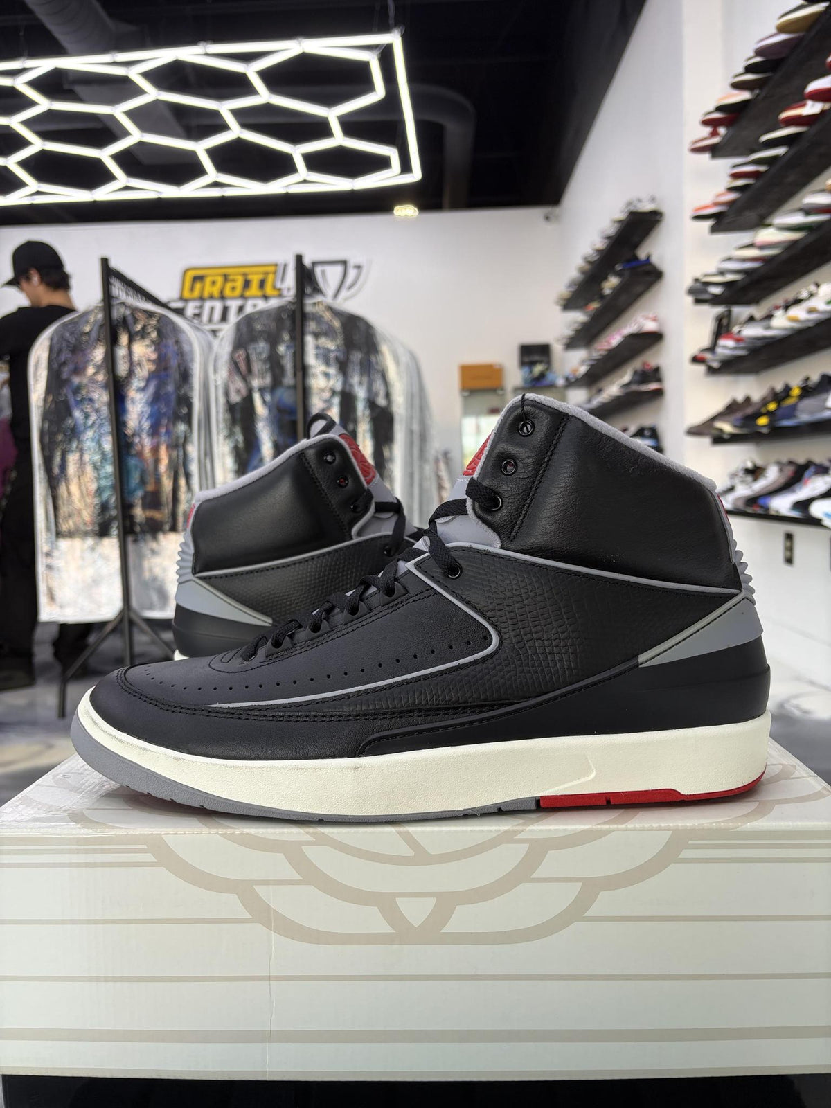 Jordan 2 "Black Cement" Used Size 15