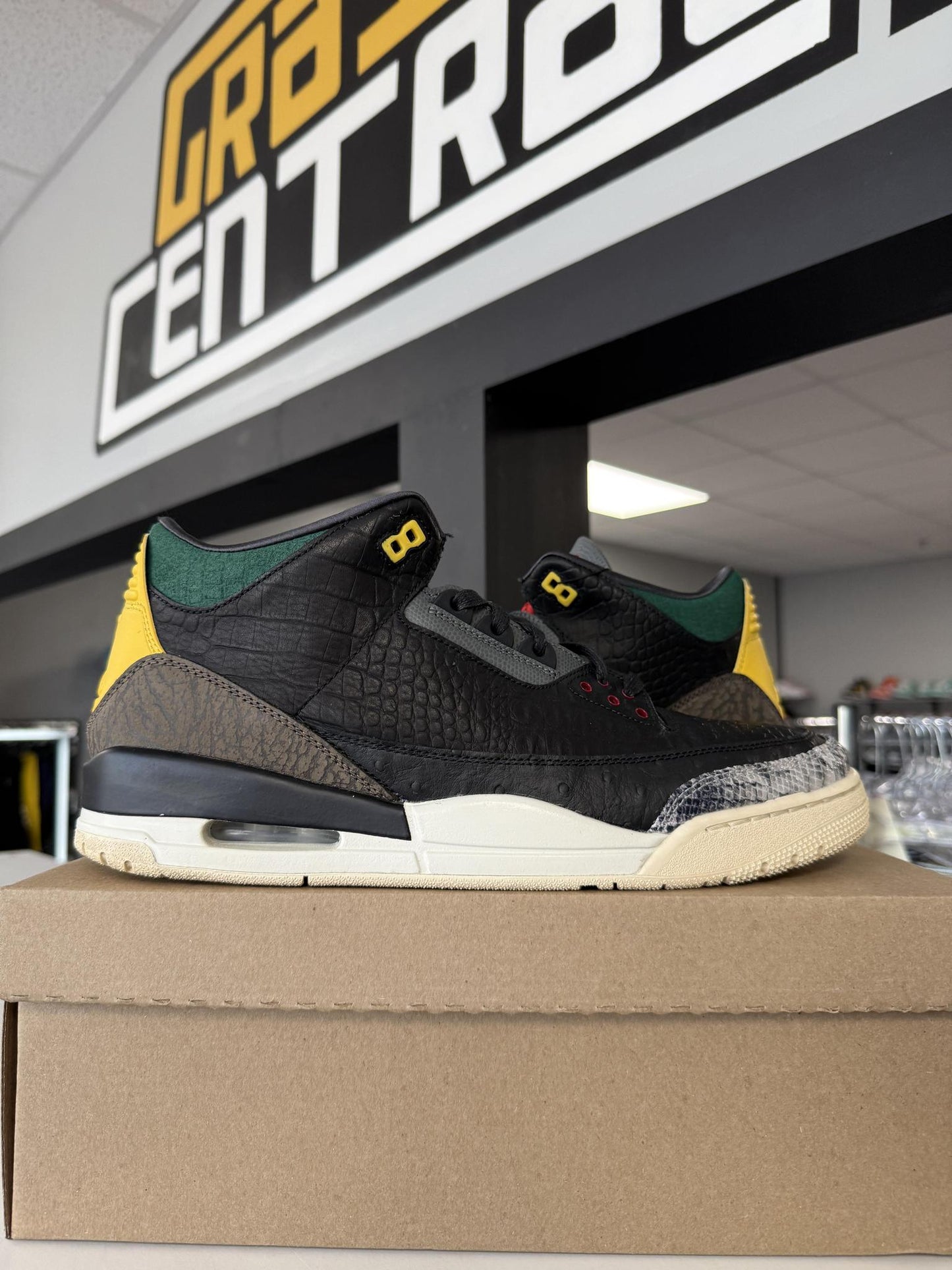 Jordan 3 "Animal Instinct 2.0" Used Size 14