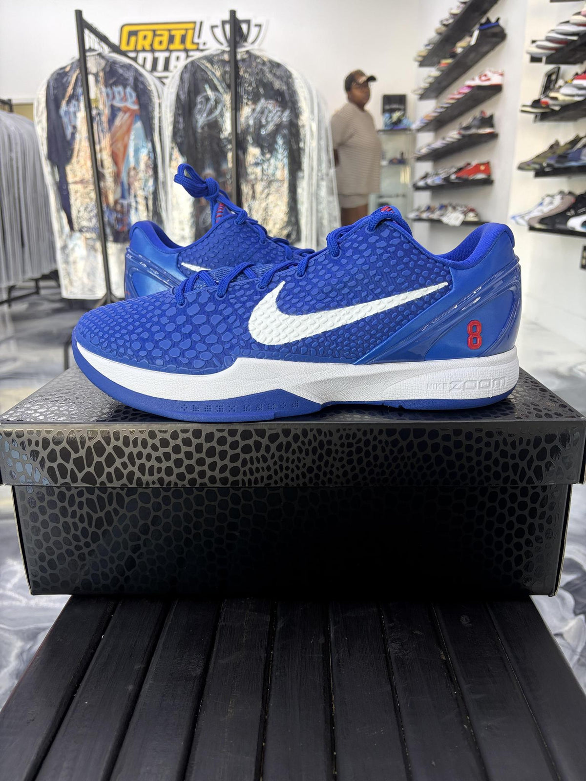 Kobe 6 "Dodgers" Used Size 13