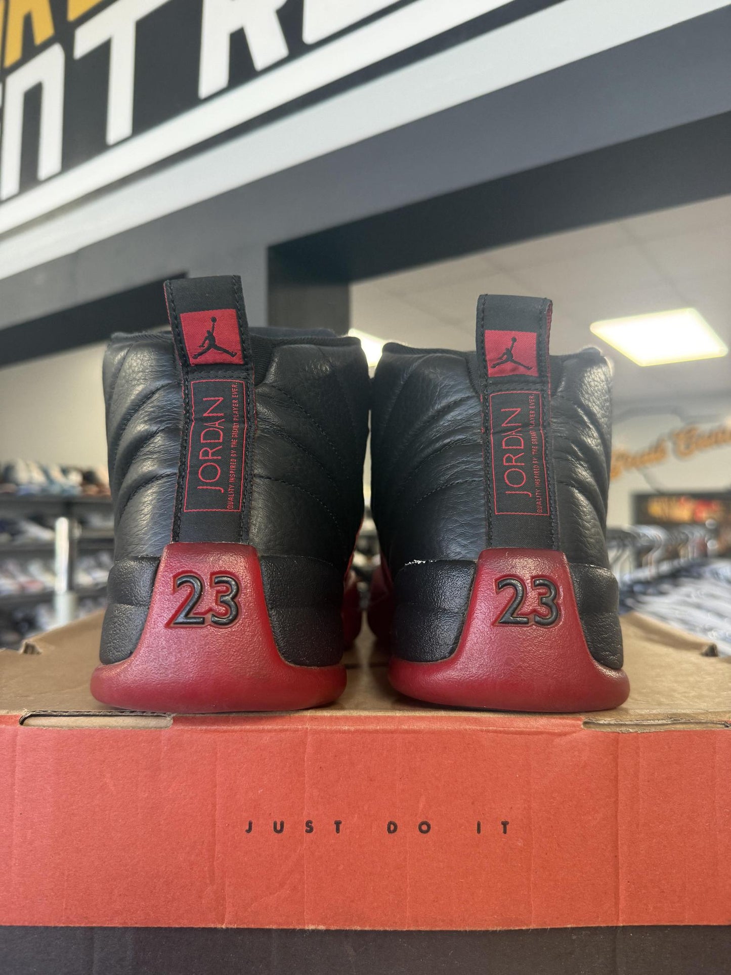 Jordan 12 Flu Game Used