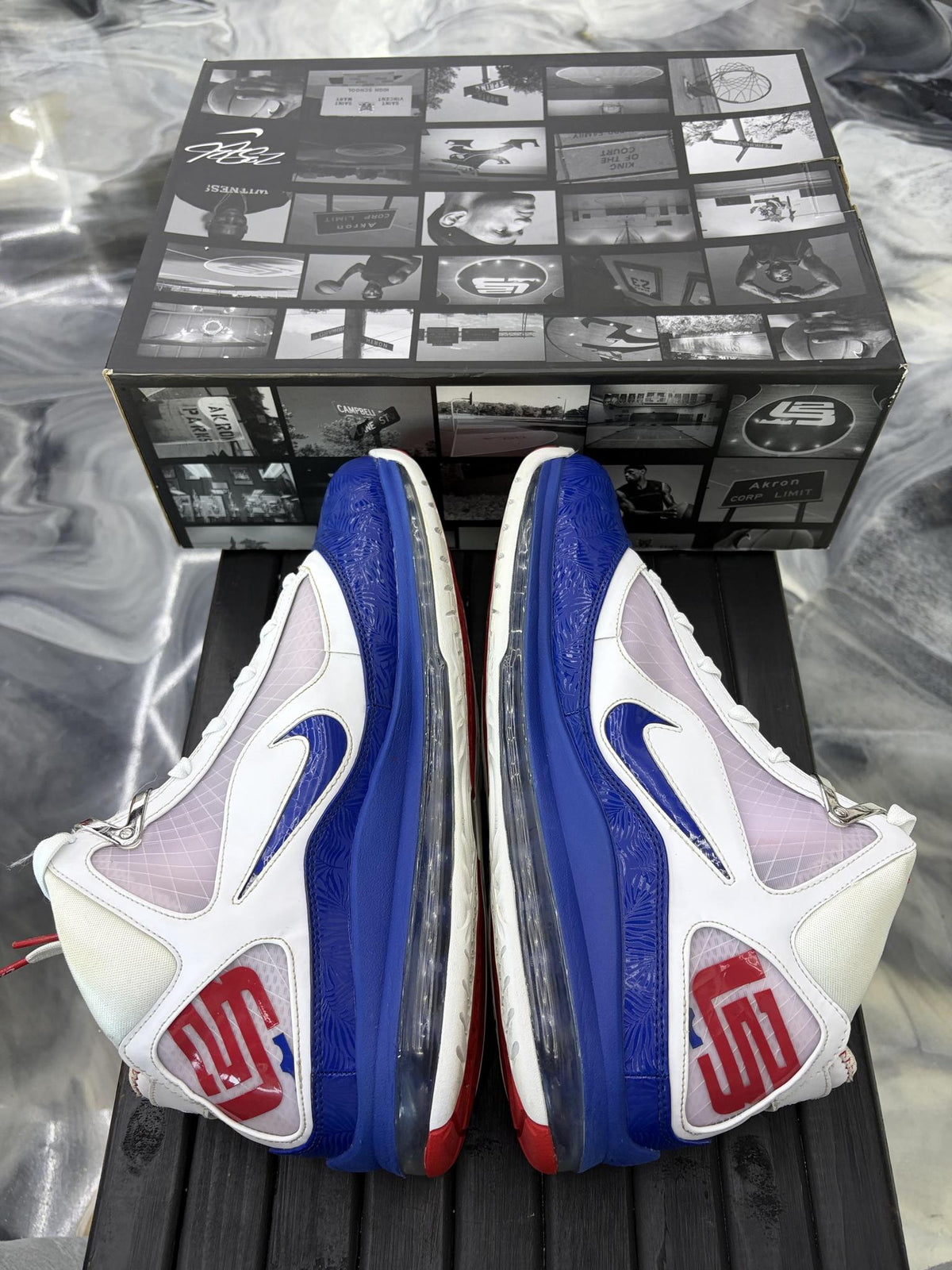 Nike LeBron 7 "Los Angeles Dodgers" Used Size 14