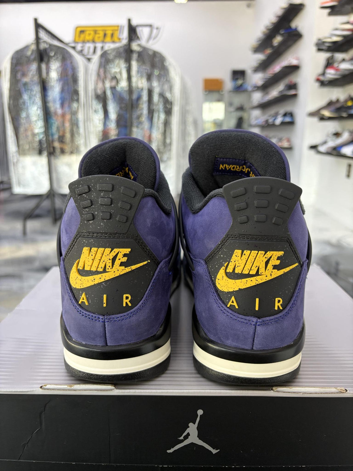 Jordan 4 "Lakers" Used Size 8.5