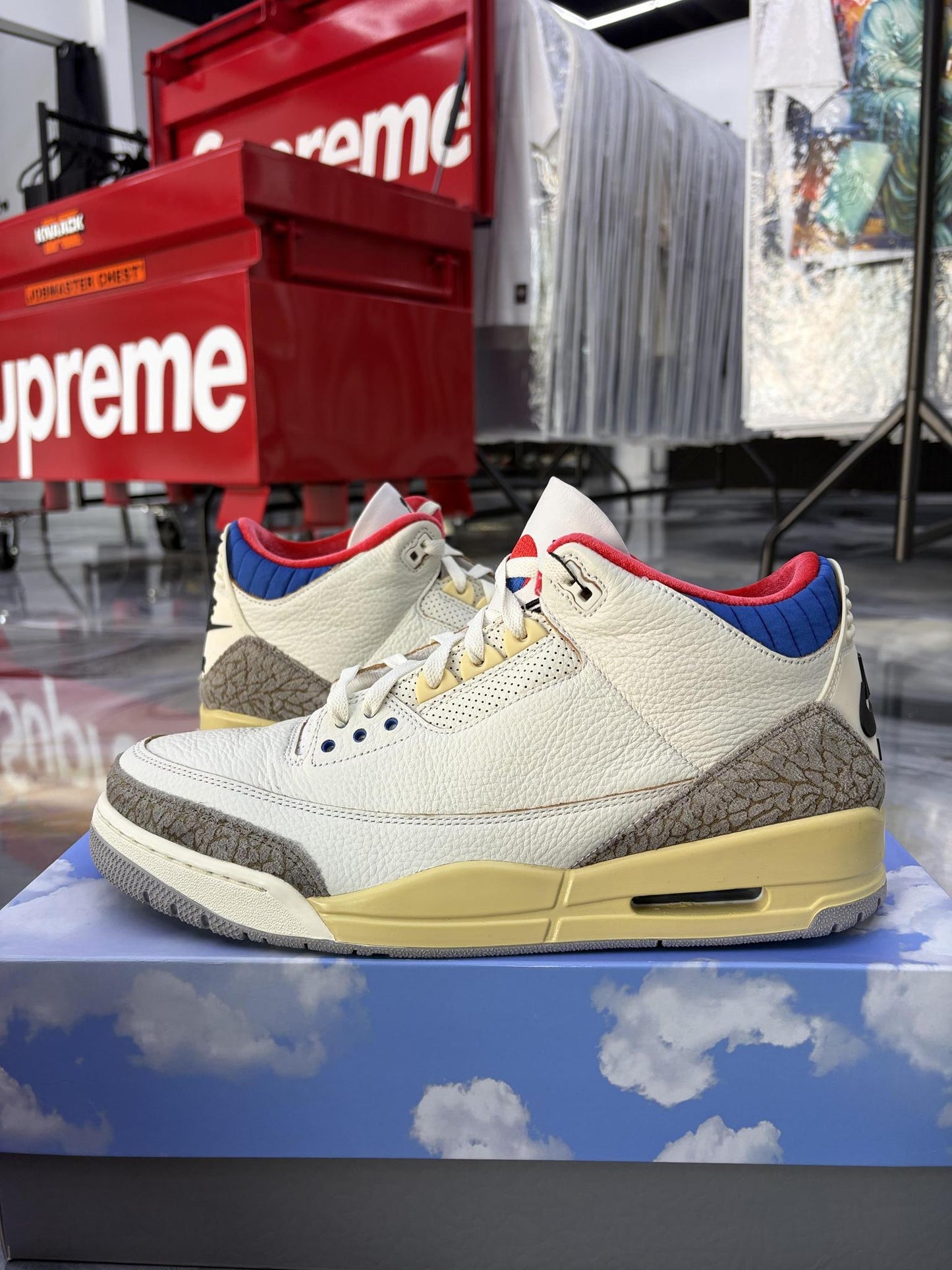 Jordan 3 "Seoul" Used Size 13