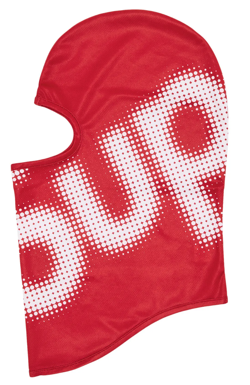 Supreme Halftone Balaclava "Red"