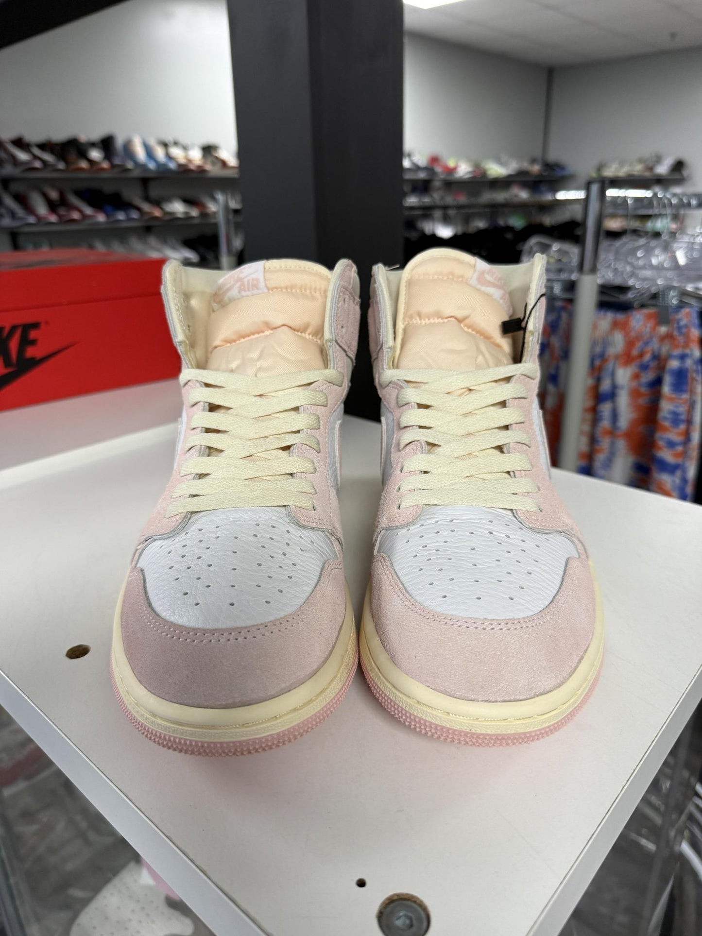 Jordan 1 "Washed Pink" Used Size 9.5