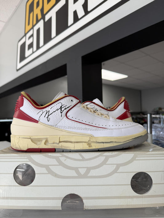 Jordan 2 Low x Off White "Chicago" Used Size 10.5