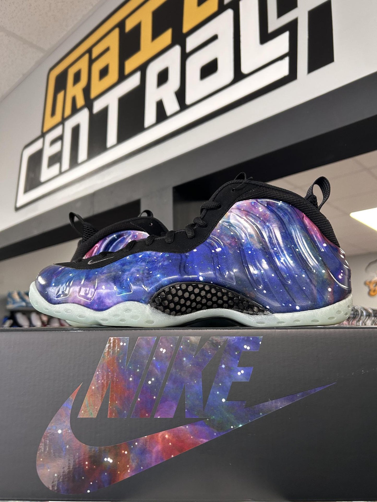 Nike Foamposite "Galaxy" Used 12