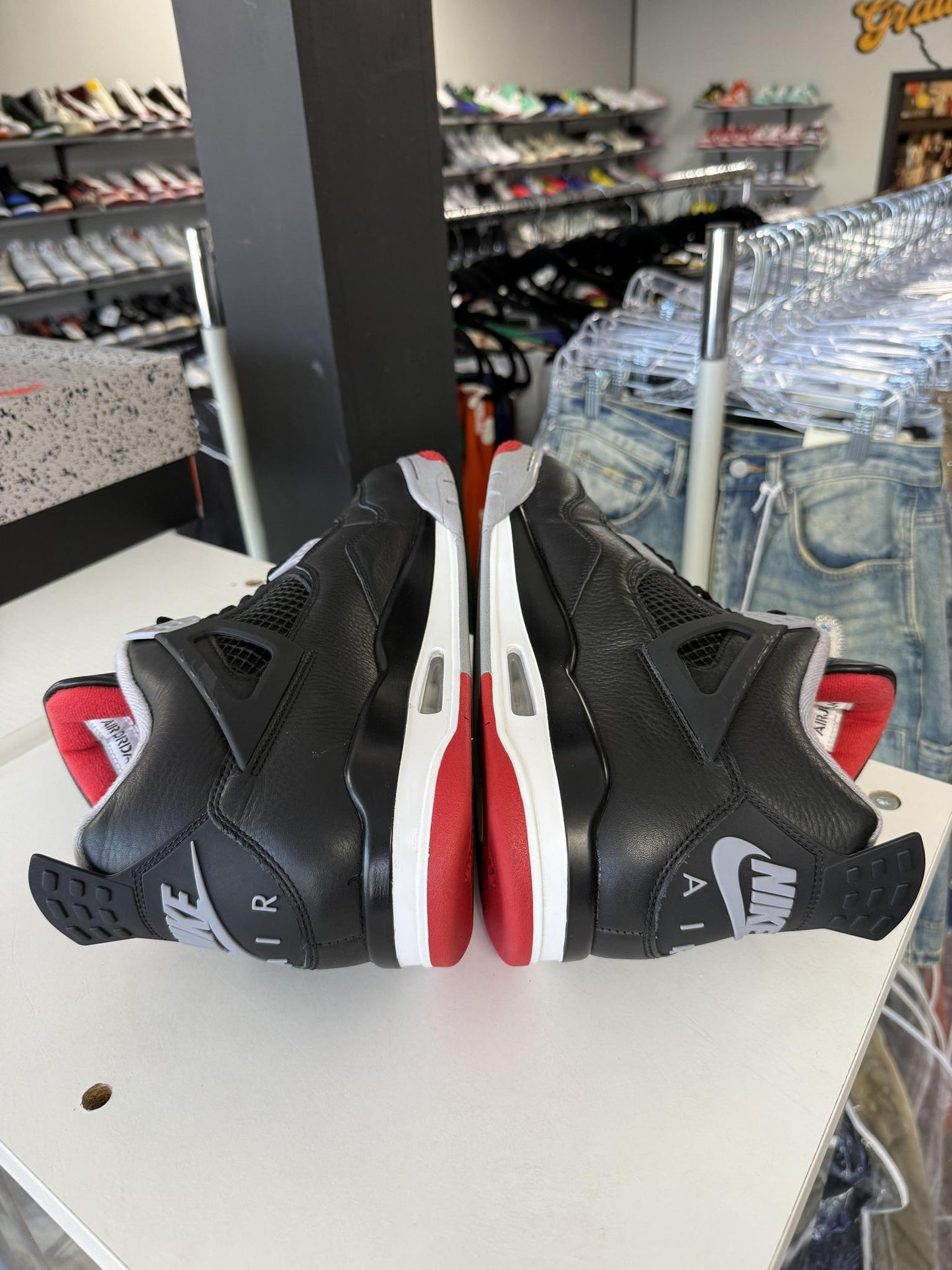Jordan 4 "Bred Reimagined" Used Size 14