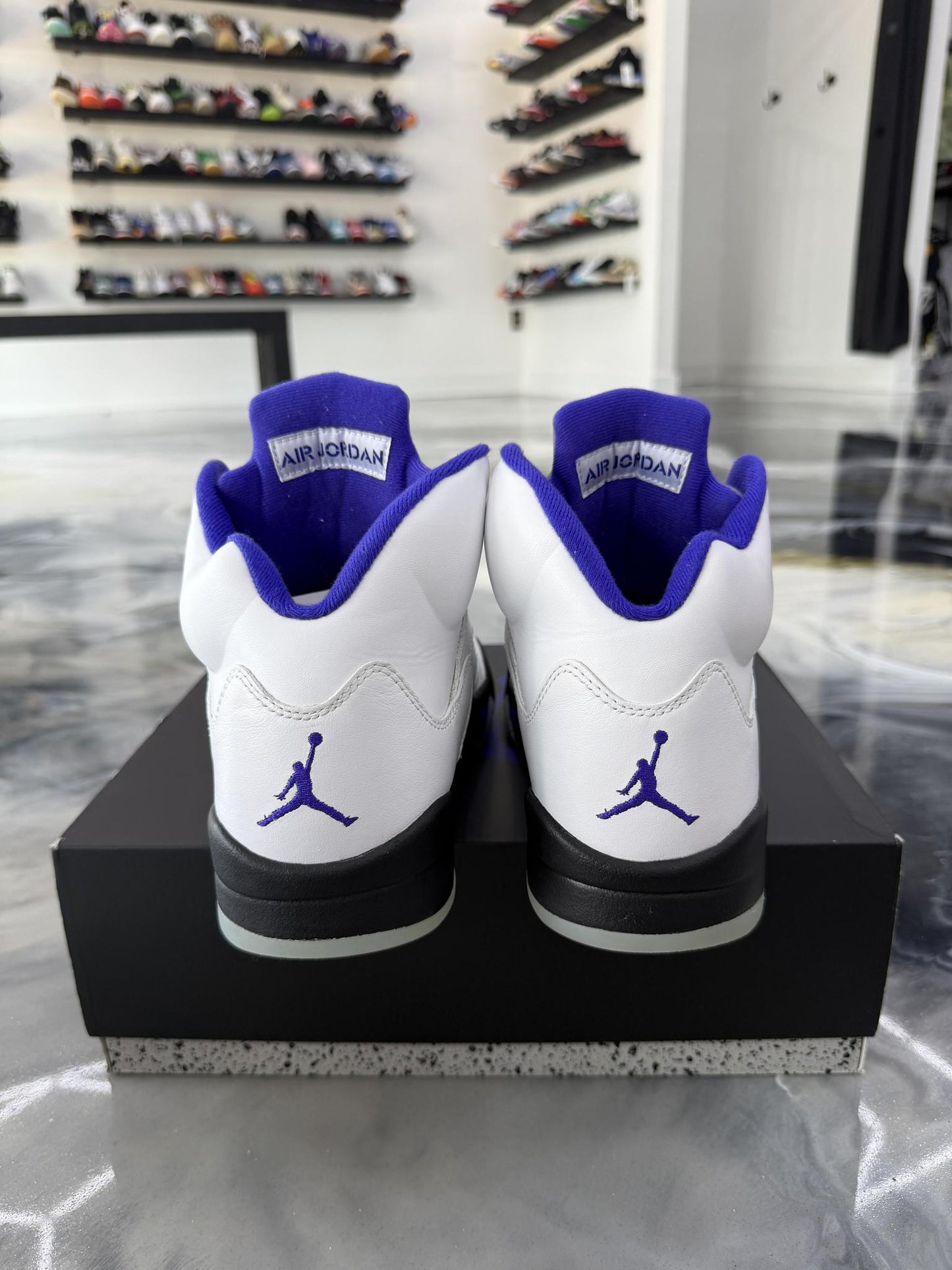 Jordan 5 "Dark Concord" Used Size 10