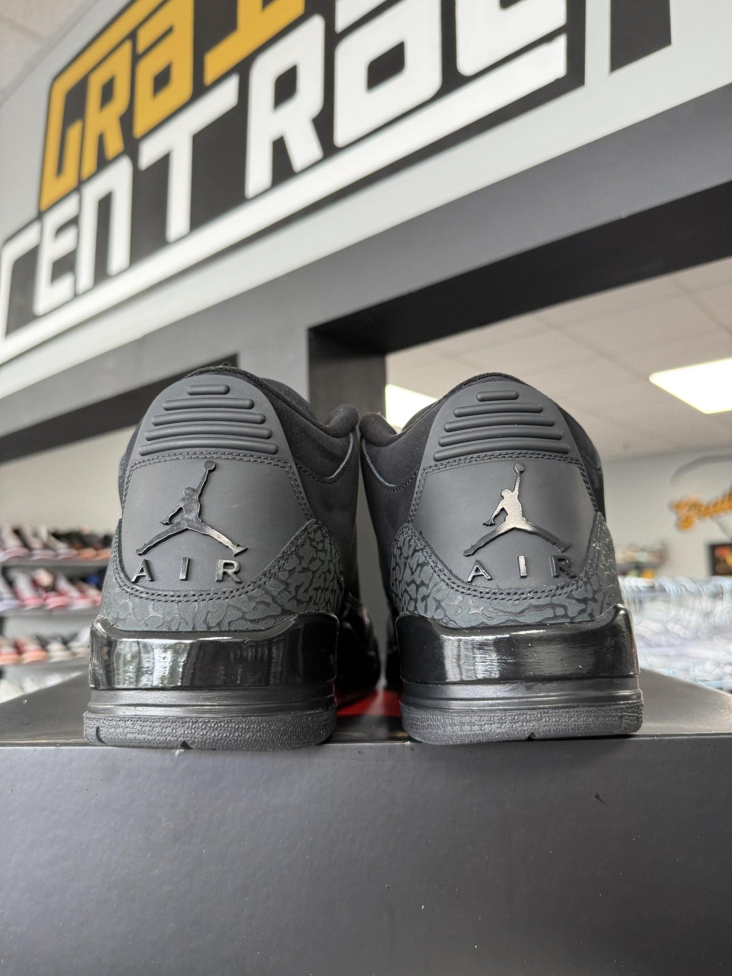 Jordan 3 "Black Cat" Used Size 13