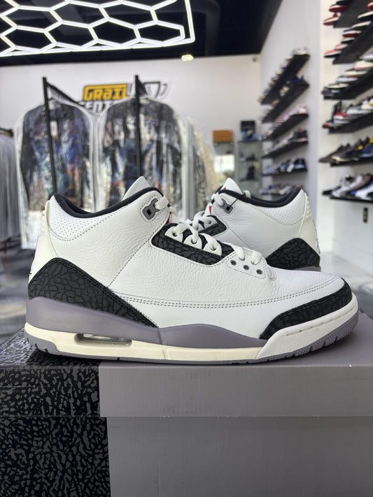 Jordan 3 "Cement Grey" Used Size 10.5