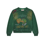 Vale Hot Breathe Crewneck "Green"