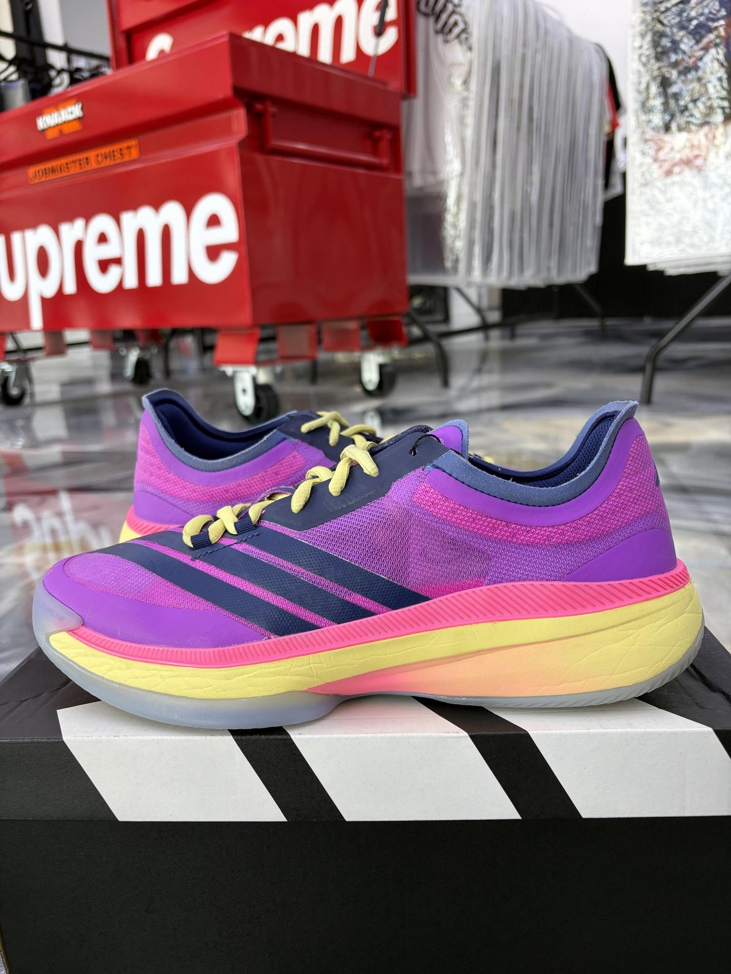 Adidas Adizero Select 3.0 "Purple Burst" Used Size 10