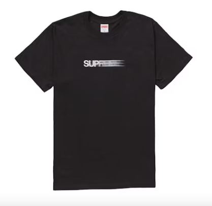 Supreme Motion Tee "Black"