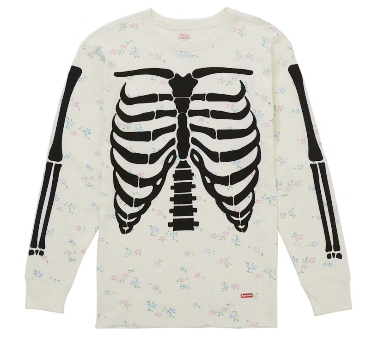 Supreme Hanes Bones Thermal "Flower"