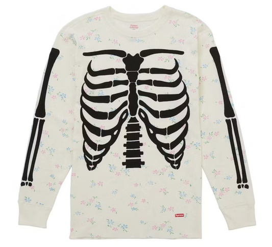 Supreme Hanes Bones Thermal "Flower"