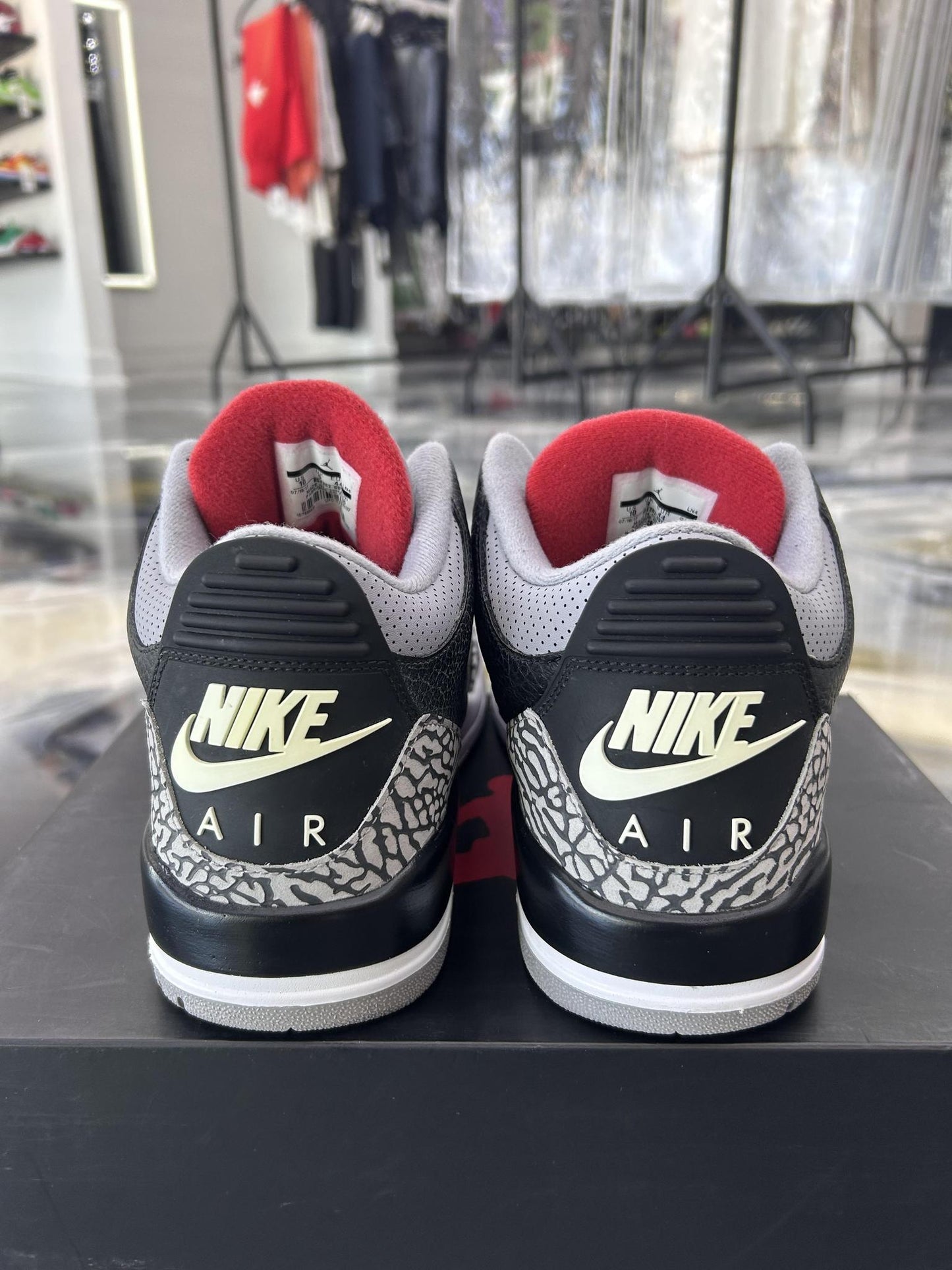 Jordan 3 "Black Cement" 2018 Used Size 10
