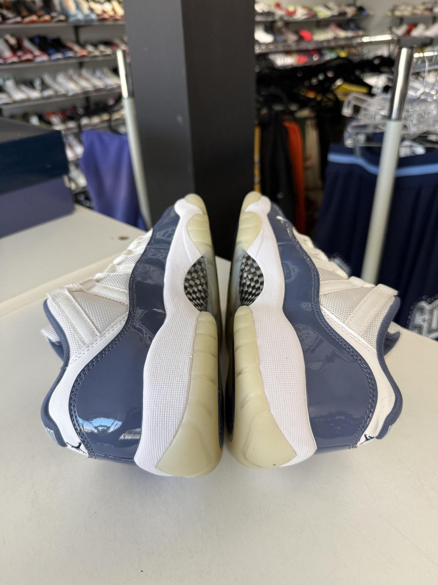 Jordan 11 Low "Diffused Blue" Used Size 6Y/7.5W