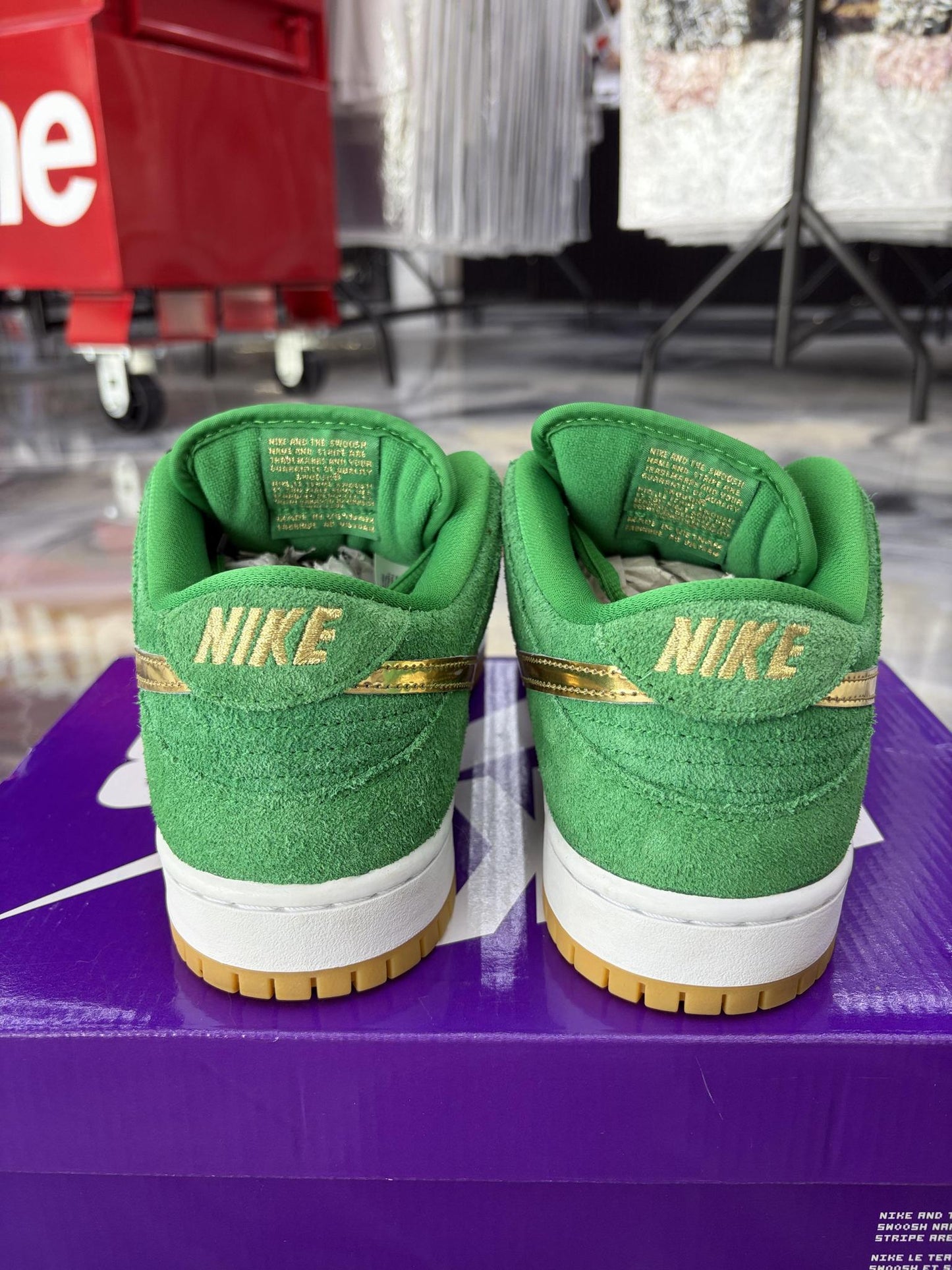 Nike SB Dunk Low "St. Patricks Day" Used Size 9.5