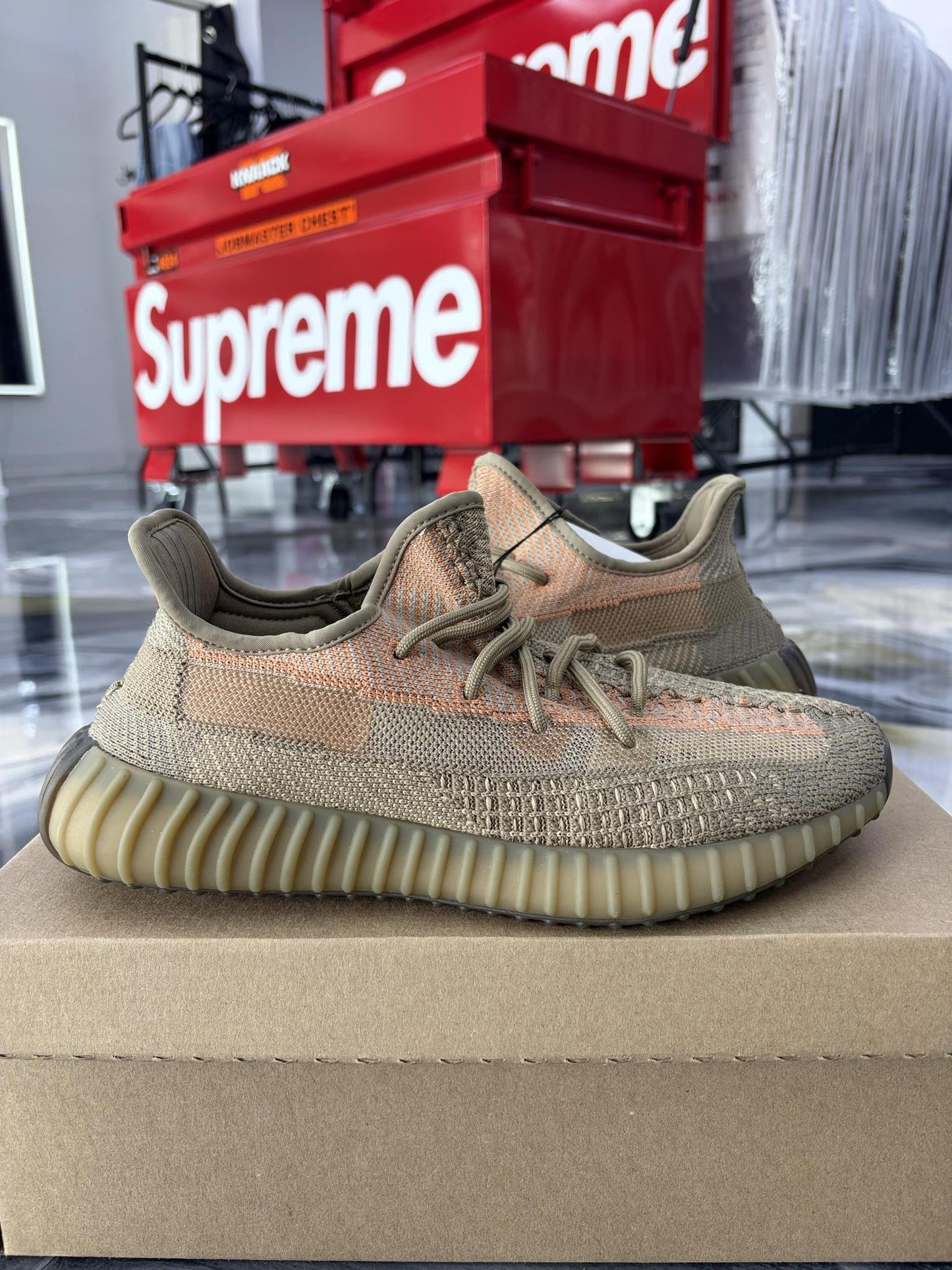 Adidas Yeezy 350 "Sand Taupe" Used Size 9