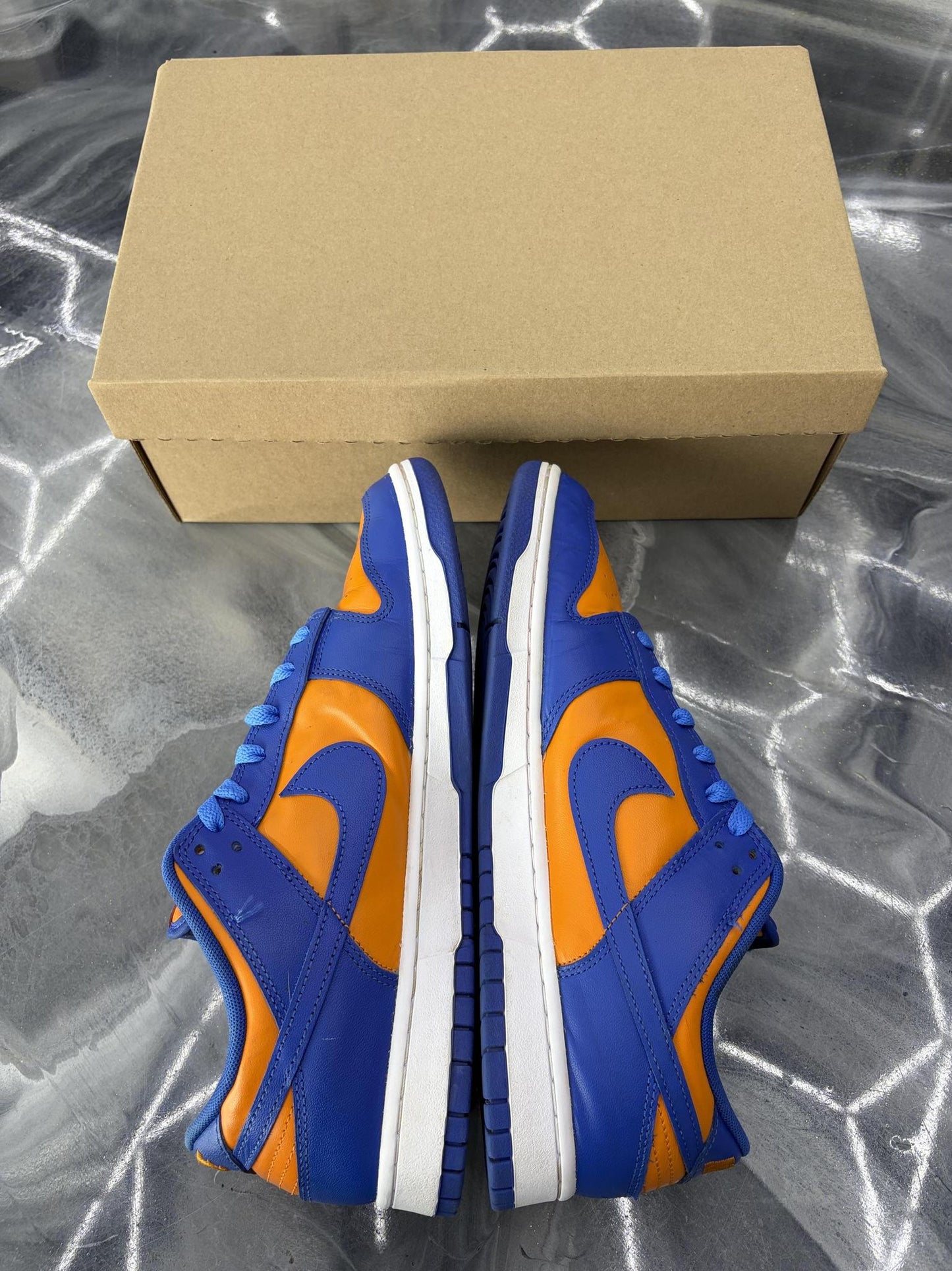 Nike Dunk Low "Knicks" Used Size 11.5