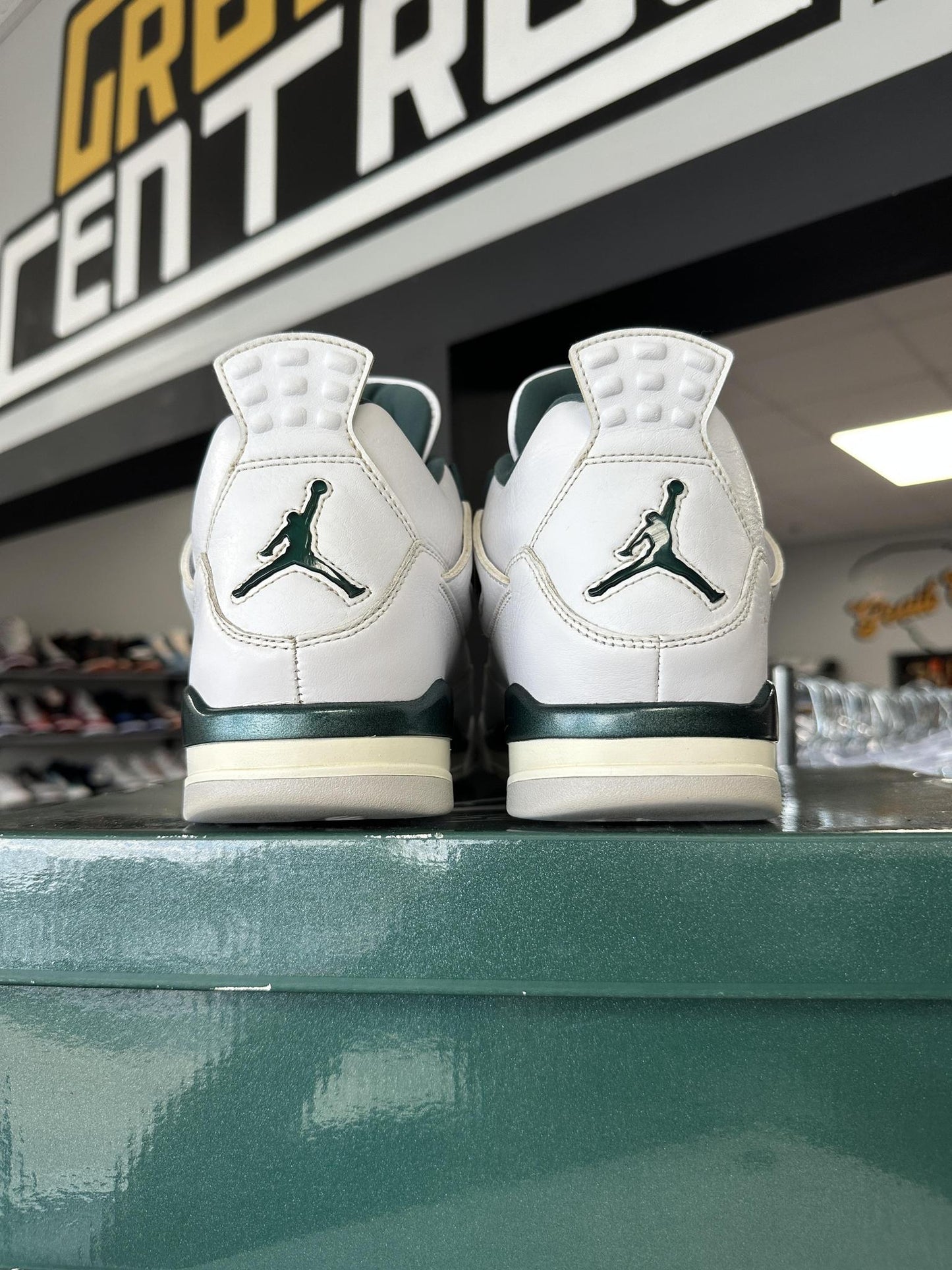 Jordan 4 "Oxidized Green" Size 10
