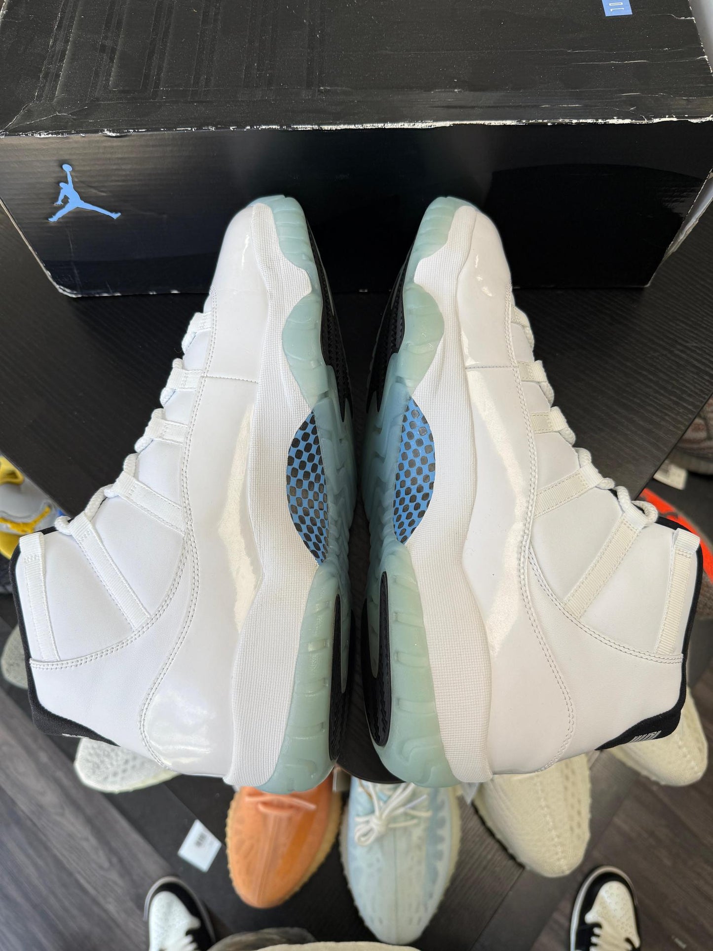 Jordan 11 "Legend Blue (2014)" Used Size 14