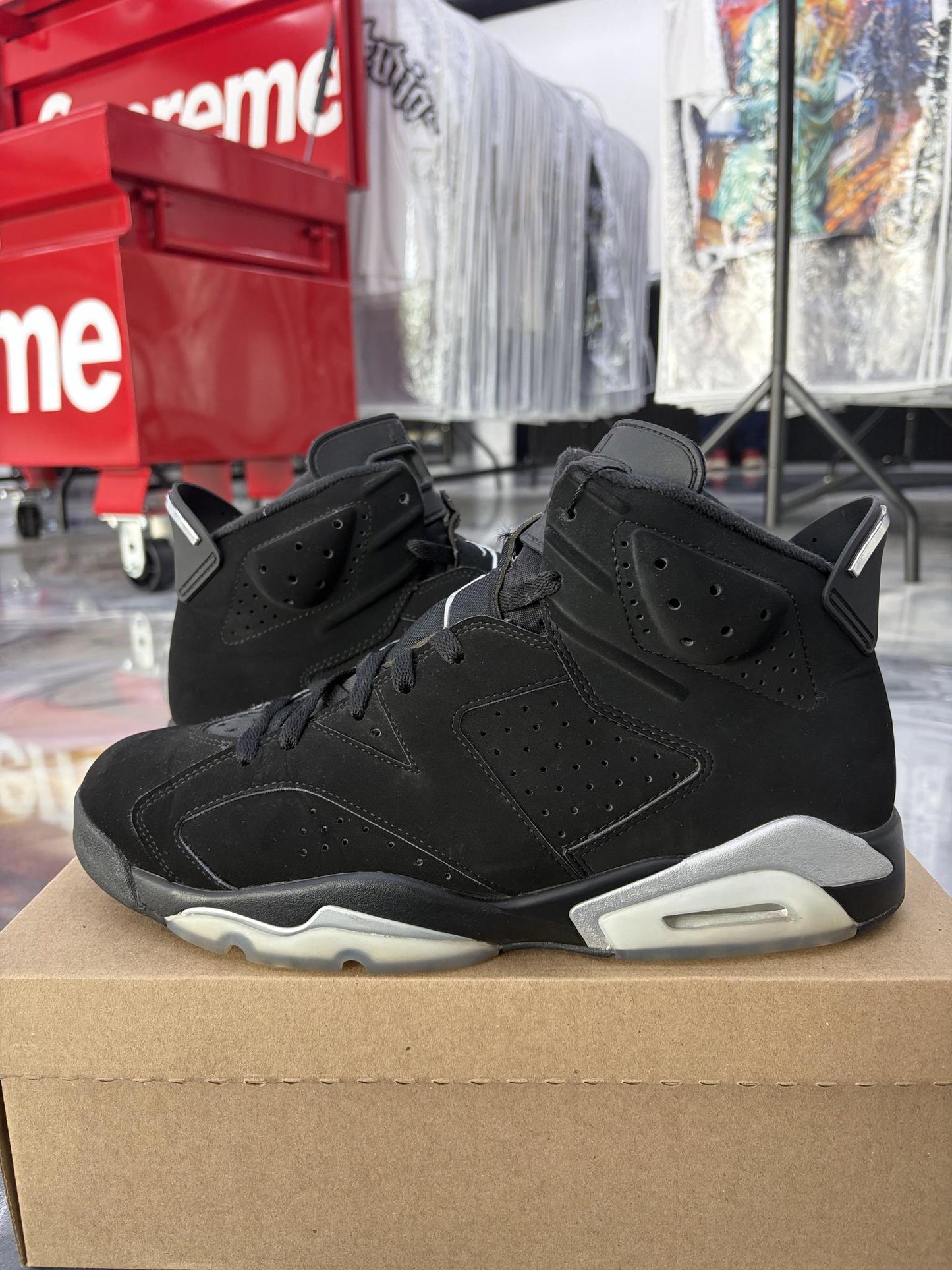 Jordan 6 Chrome Used