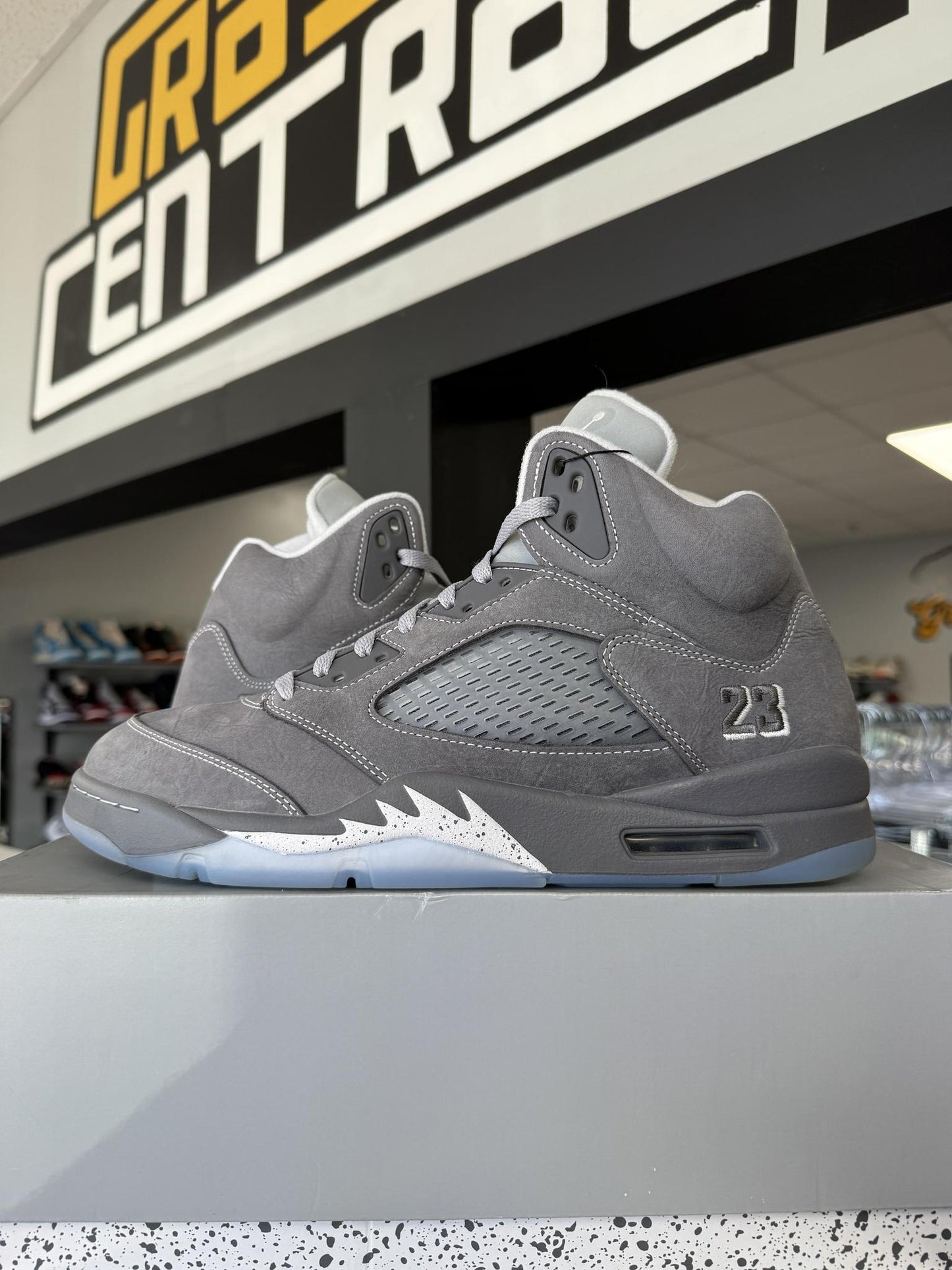Jordan 5 Wolf Grey Used Size 12
