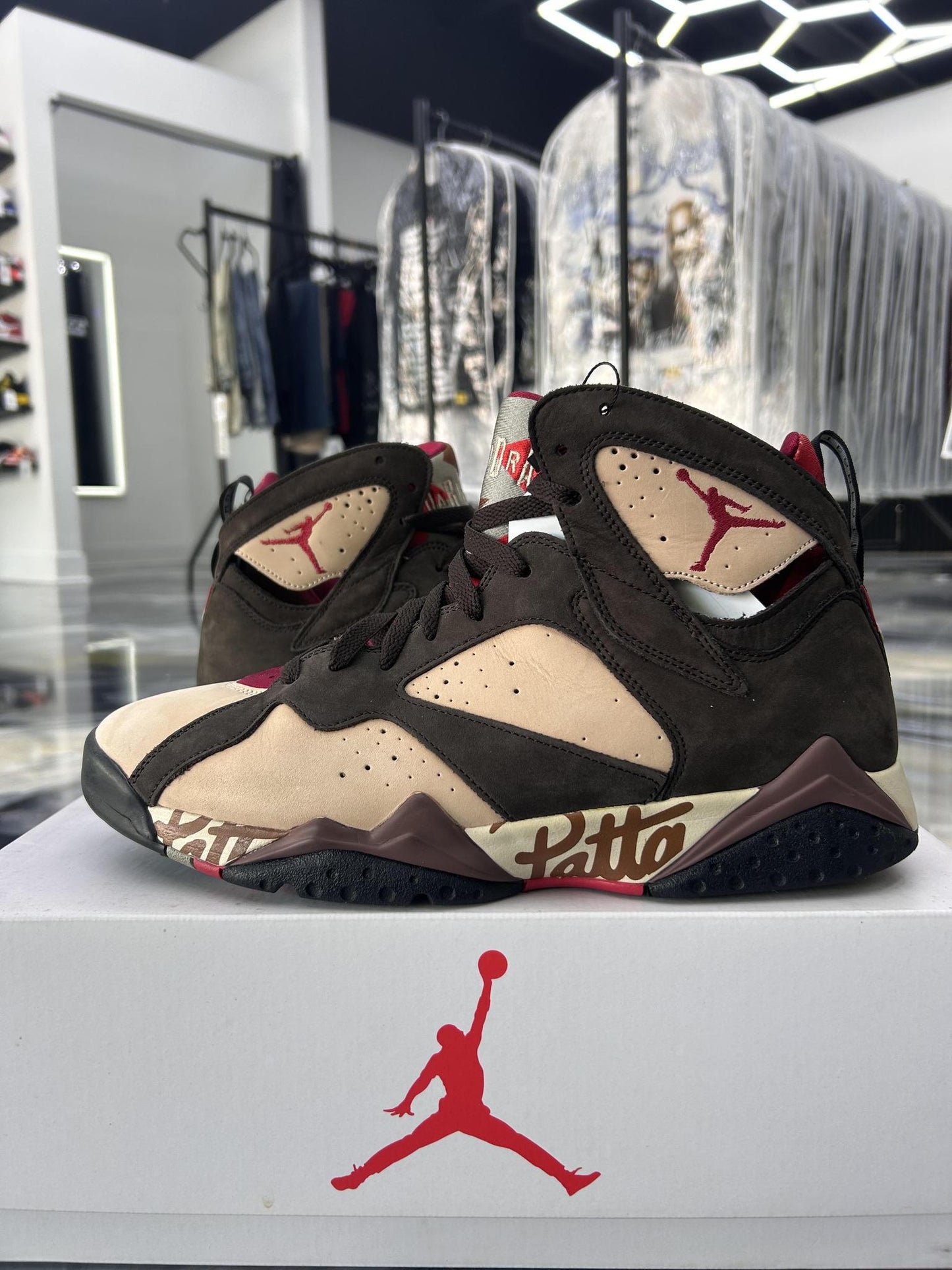 Jordan 7 x Patta "Shimmer" Used Size 12