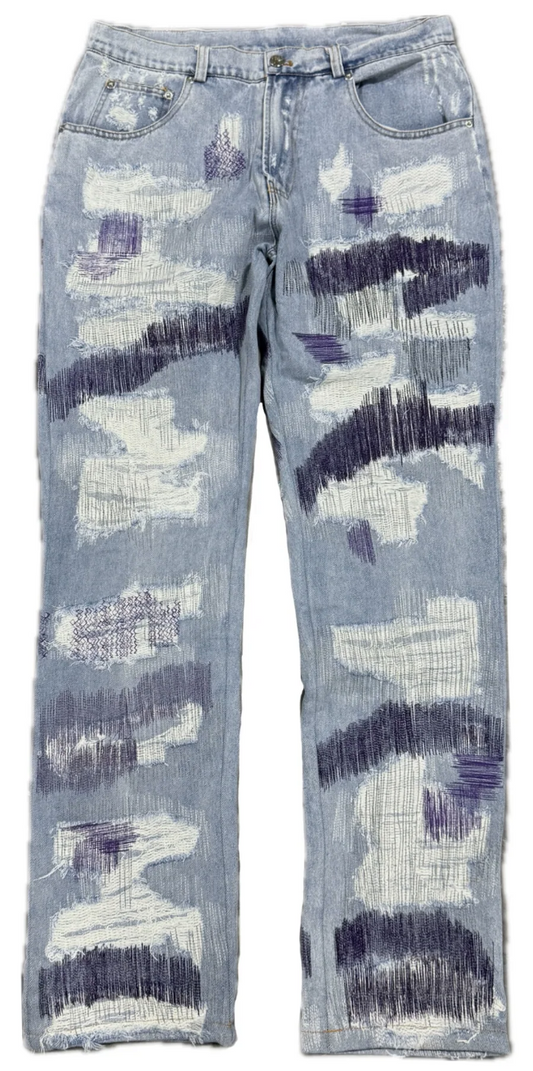 Retrovert Denim "Distressed Purple"