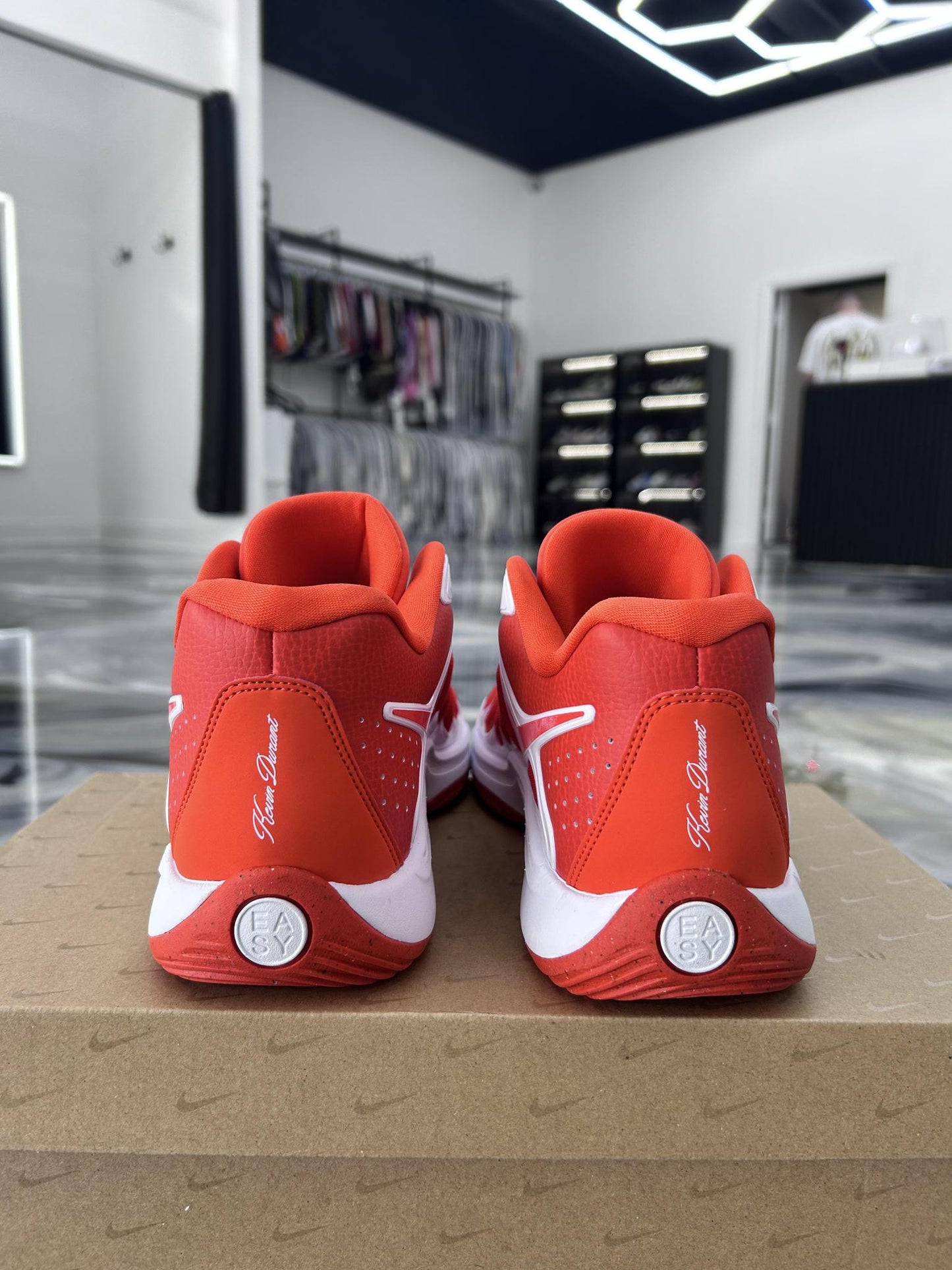 Nike KD 17 "Team Orange" Used Size 12.5