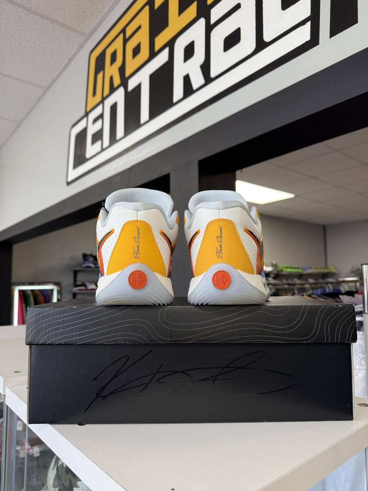 Nike KD17 "Sunrise" Used Size 13