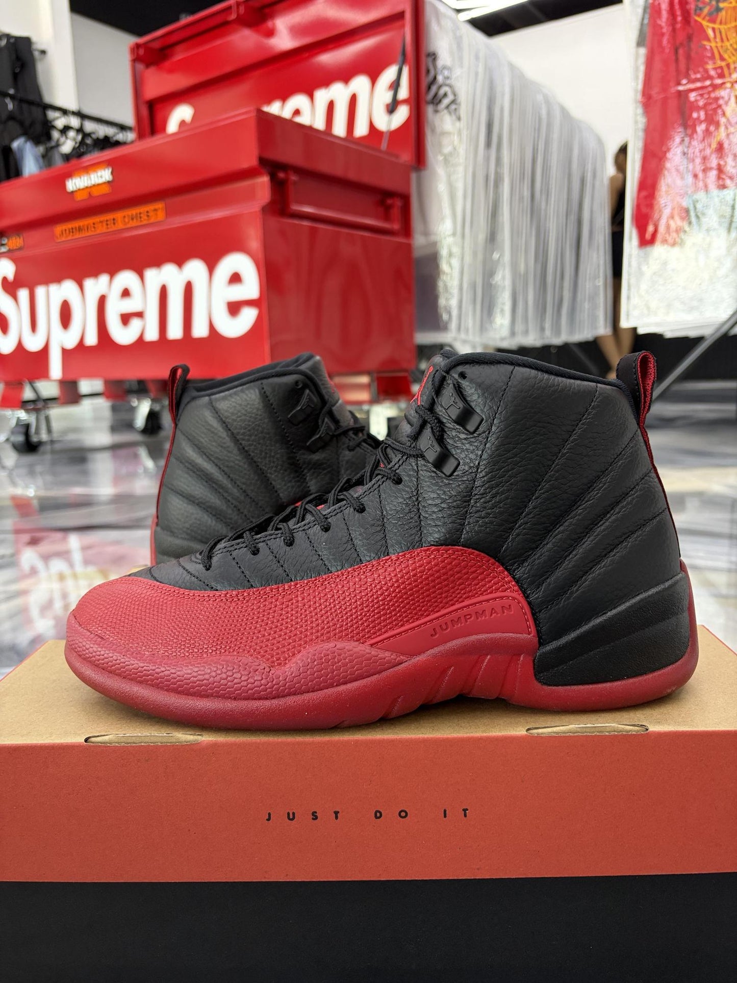 Jordan 12 "Flu Game" Used Size 10