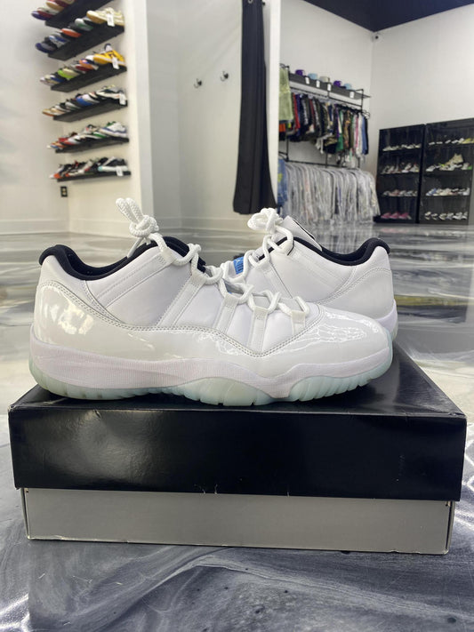 Jordan 11 Low "Legend Blue" Used Size 13