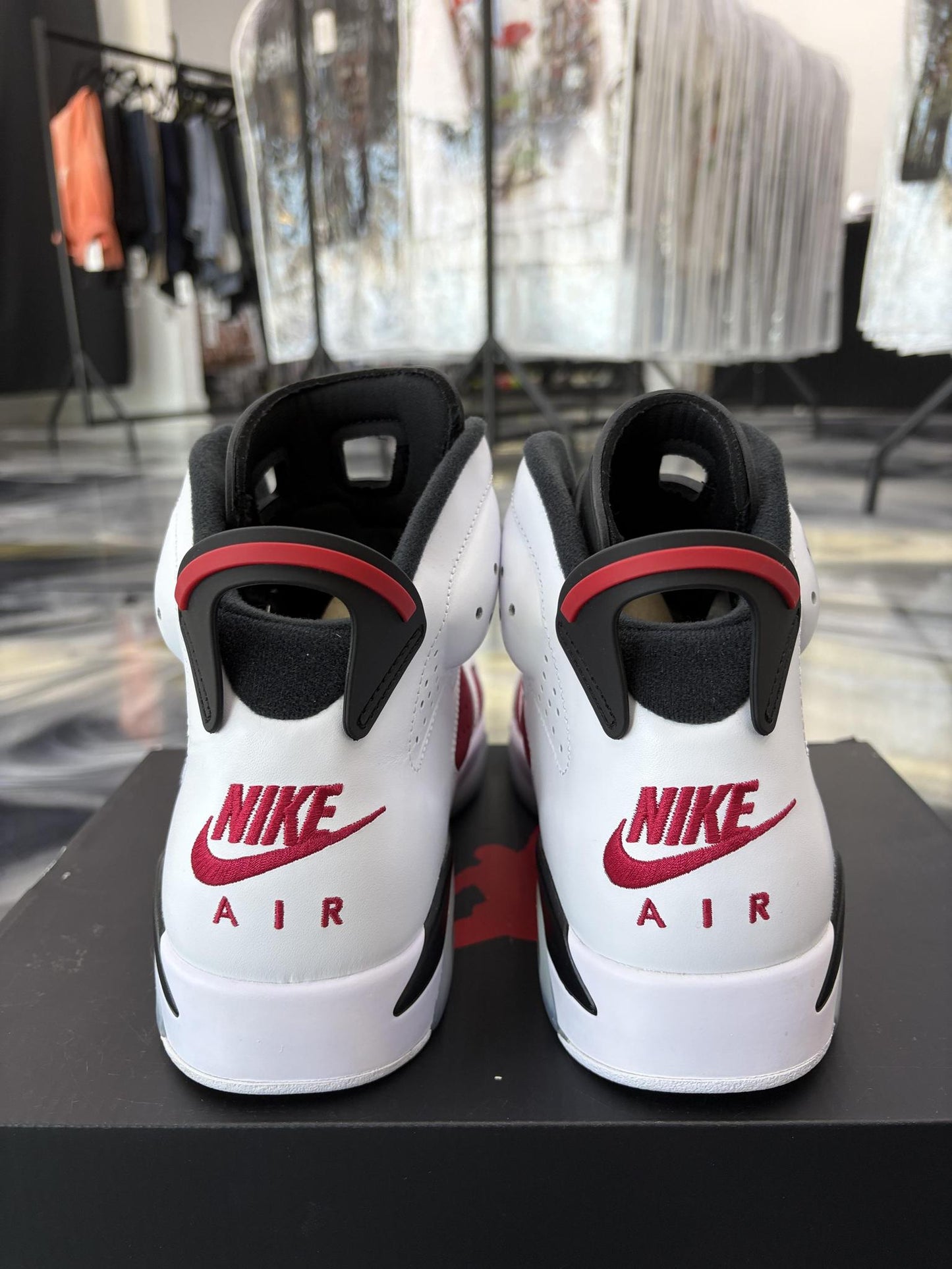 Jordan 6 "Carmine" Used Size 10.5