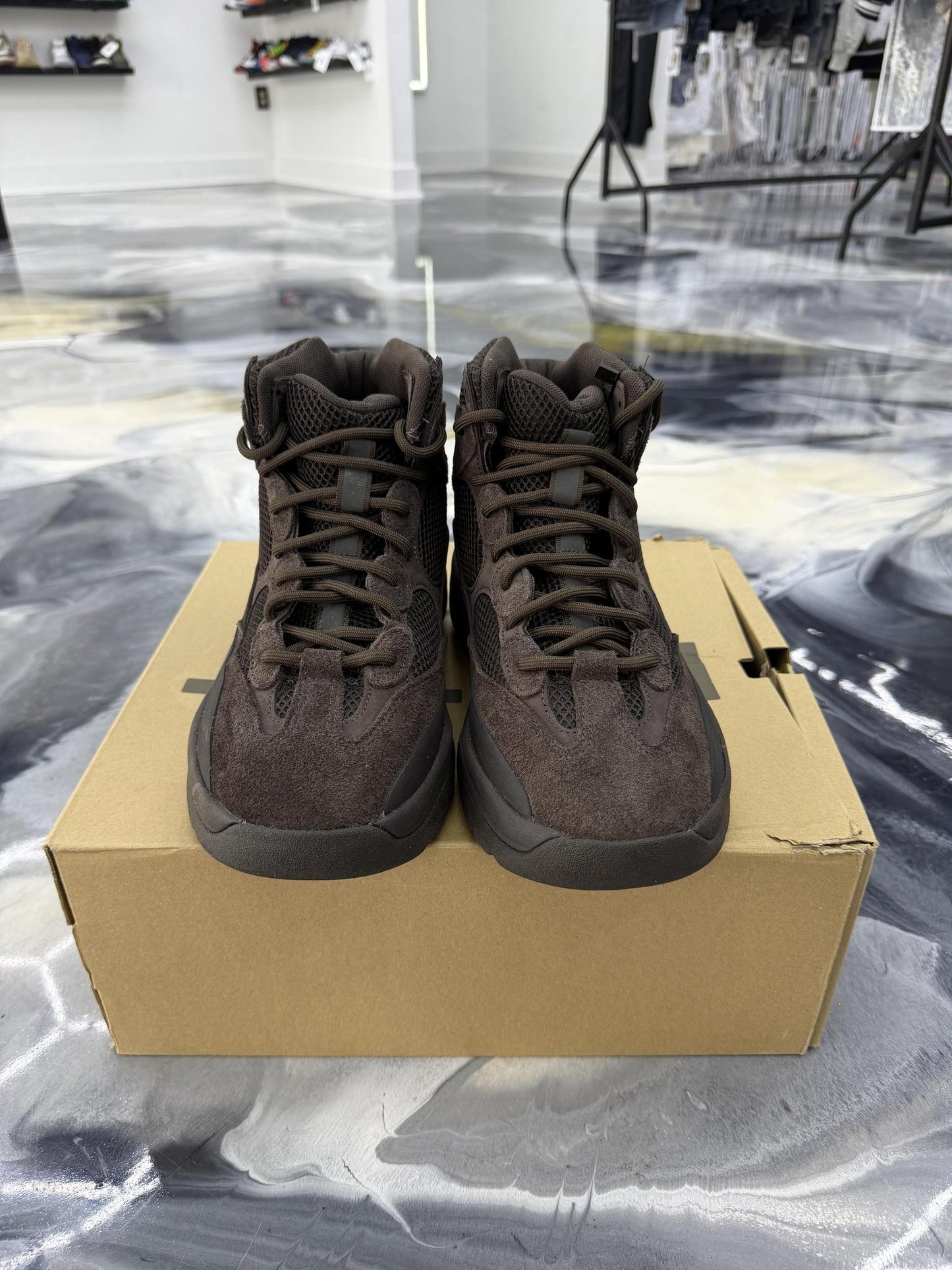 Yeezy Desert Boot "Oil" Used Size 10