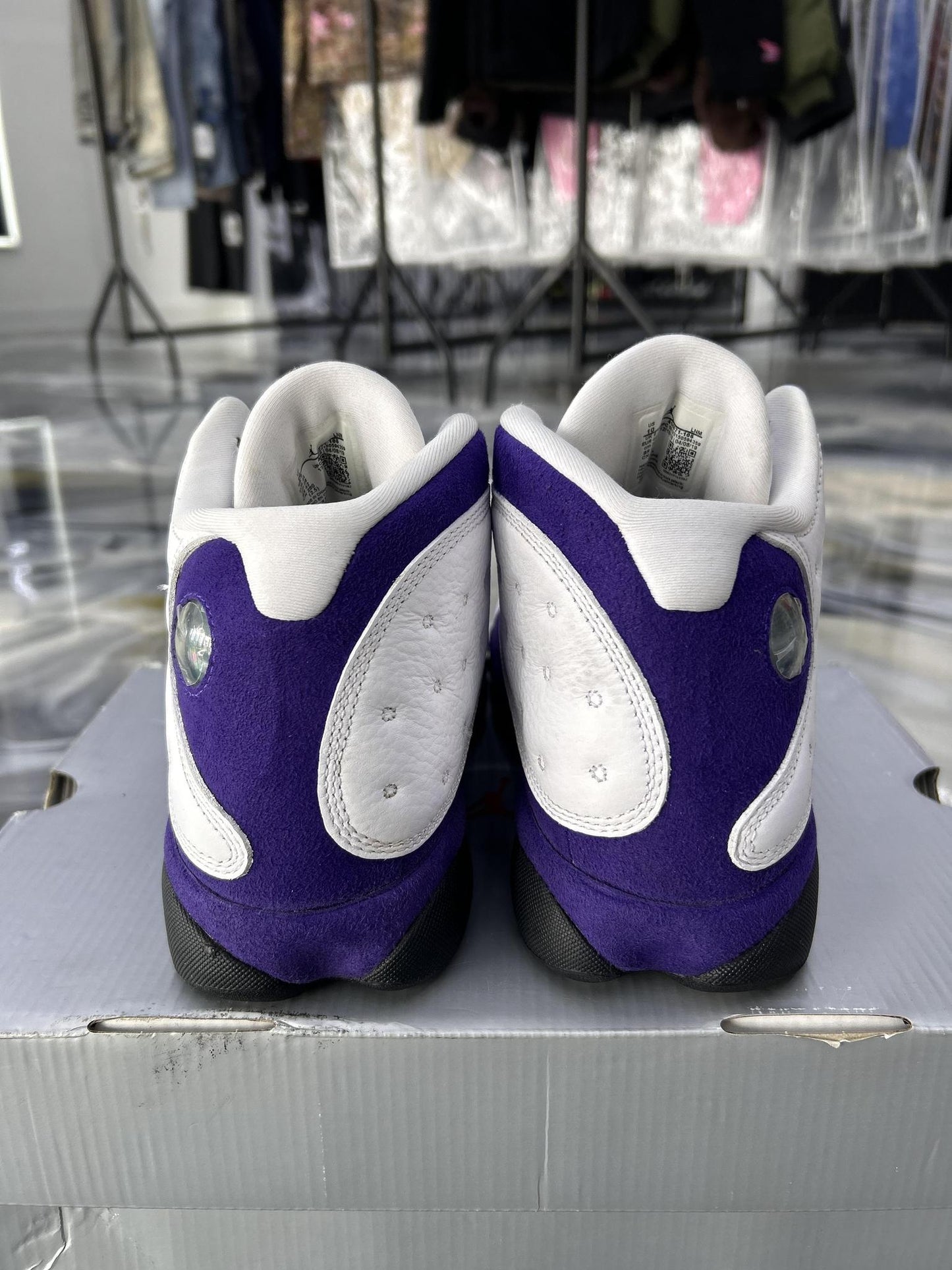 Jordan 13 "Lakers" Used Size 10