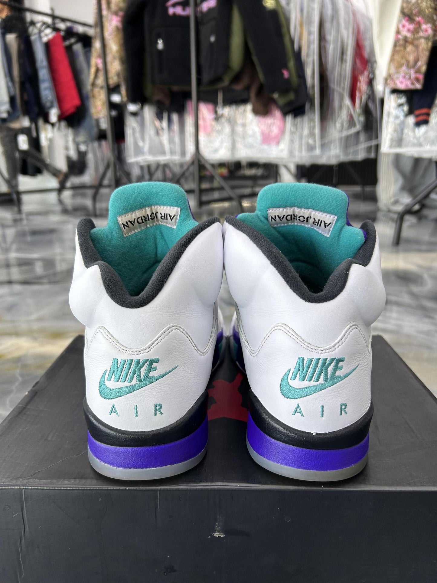 Jordan 5 "Fresh Prince" Used Size 10