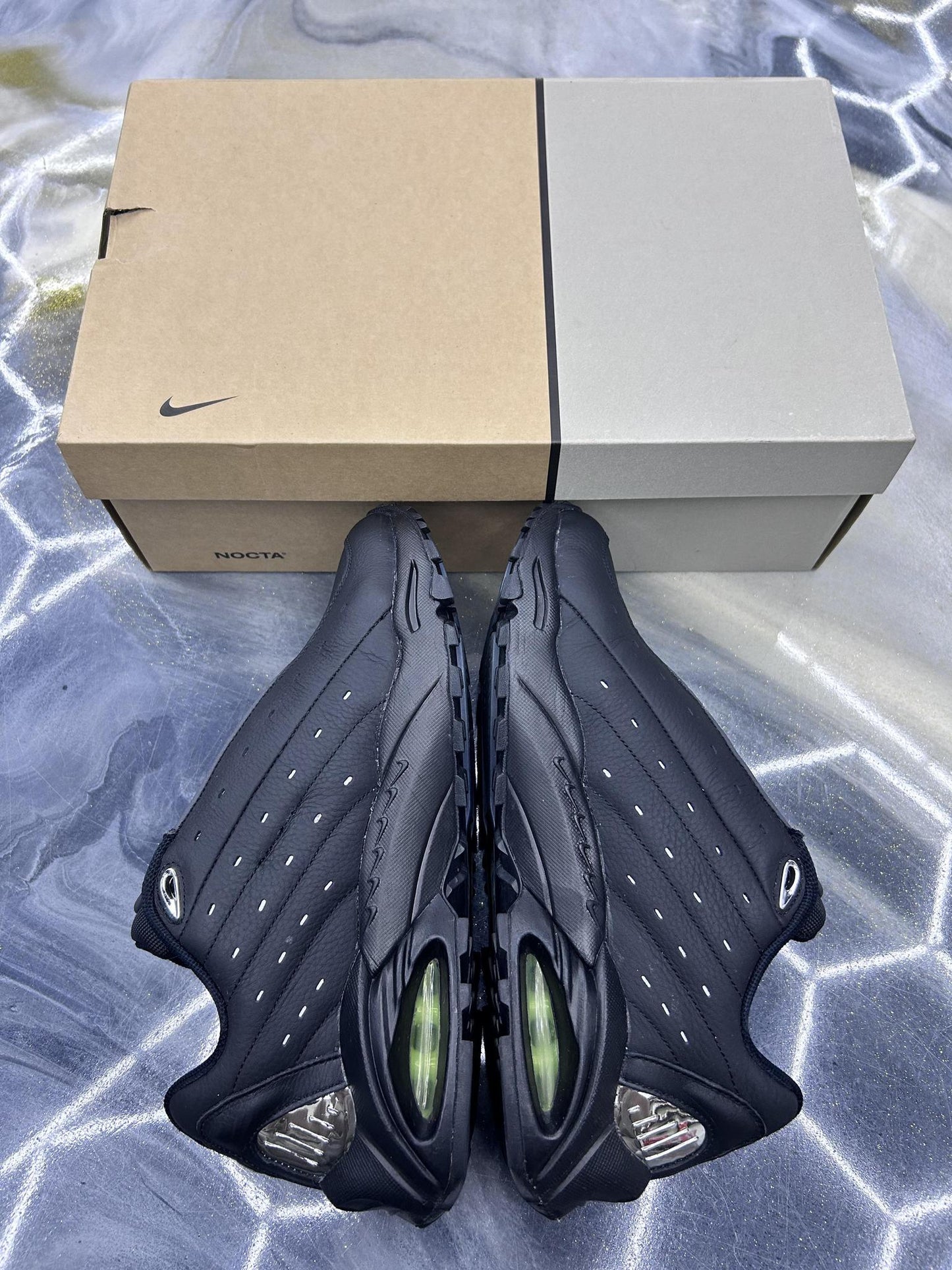 Nike Hot Step "Black Chrome" Used Size 10