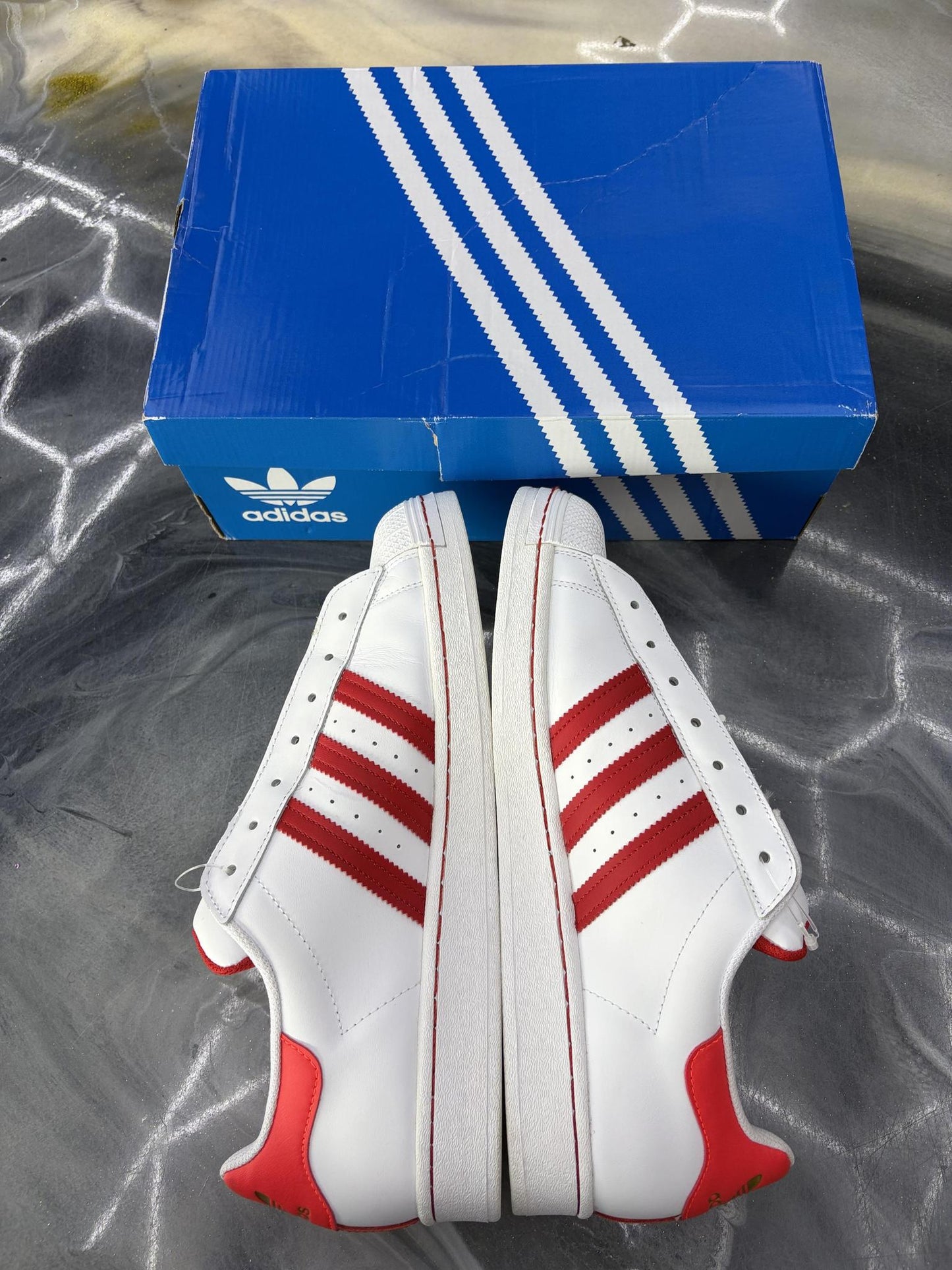 Adidas Superstar Laceless Used Size 12