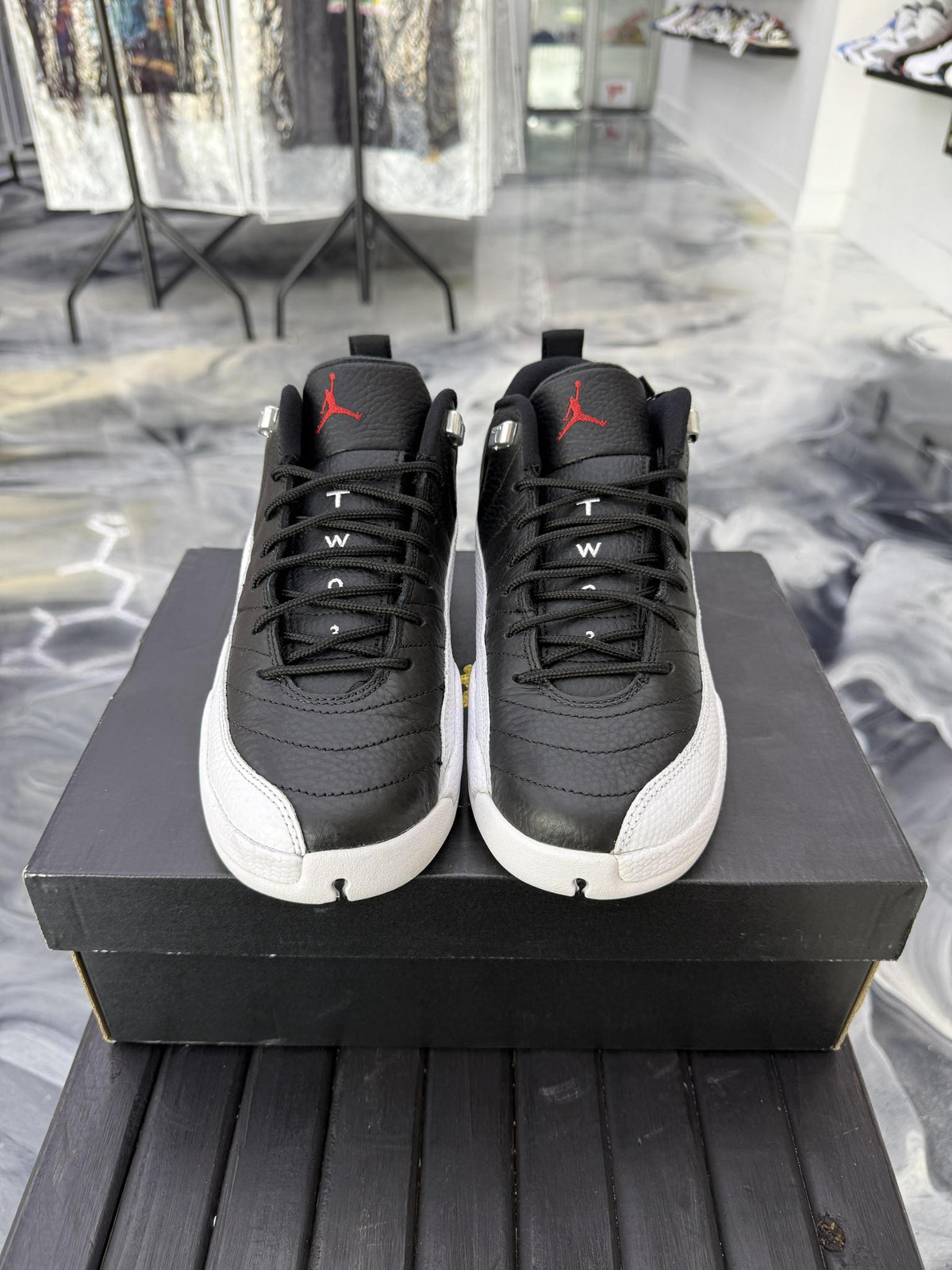 Jordan 12 Low "Playoffs" Used Size 7Y/8.5W