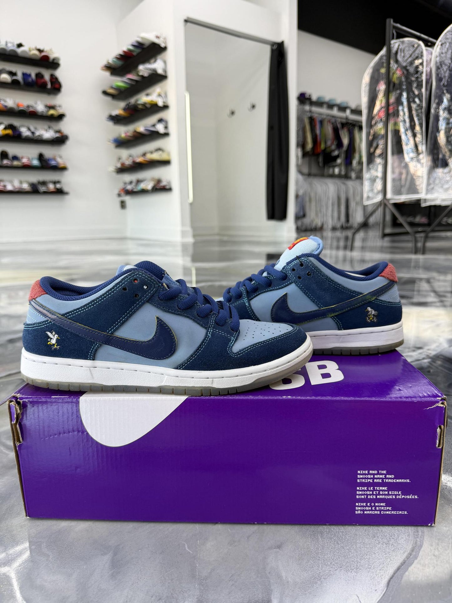 Nike SB Dunk Low Why So Sad Used Size 7Y/8.5W
