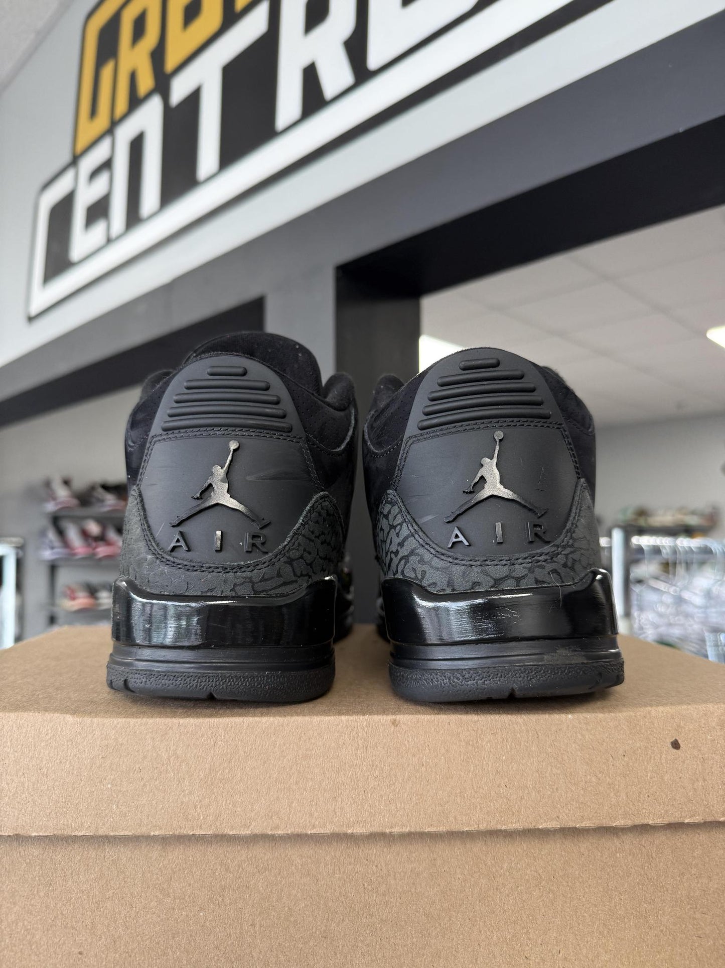 Jordan 3 "Black Cat" Used Size 10