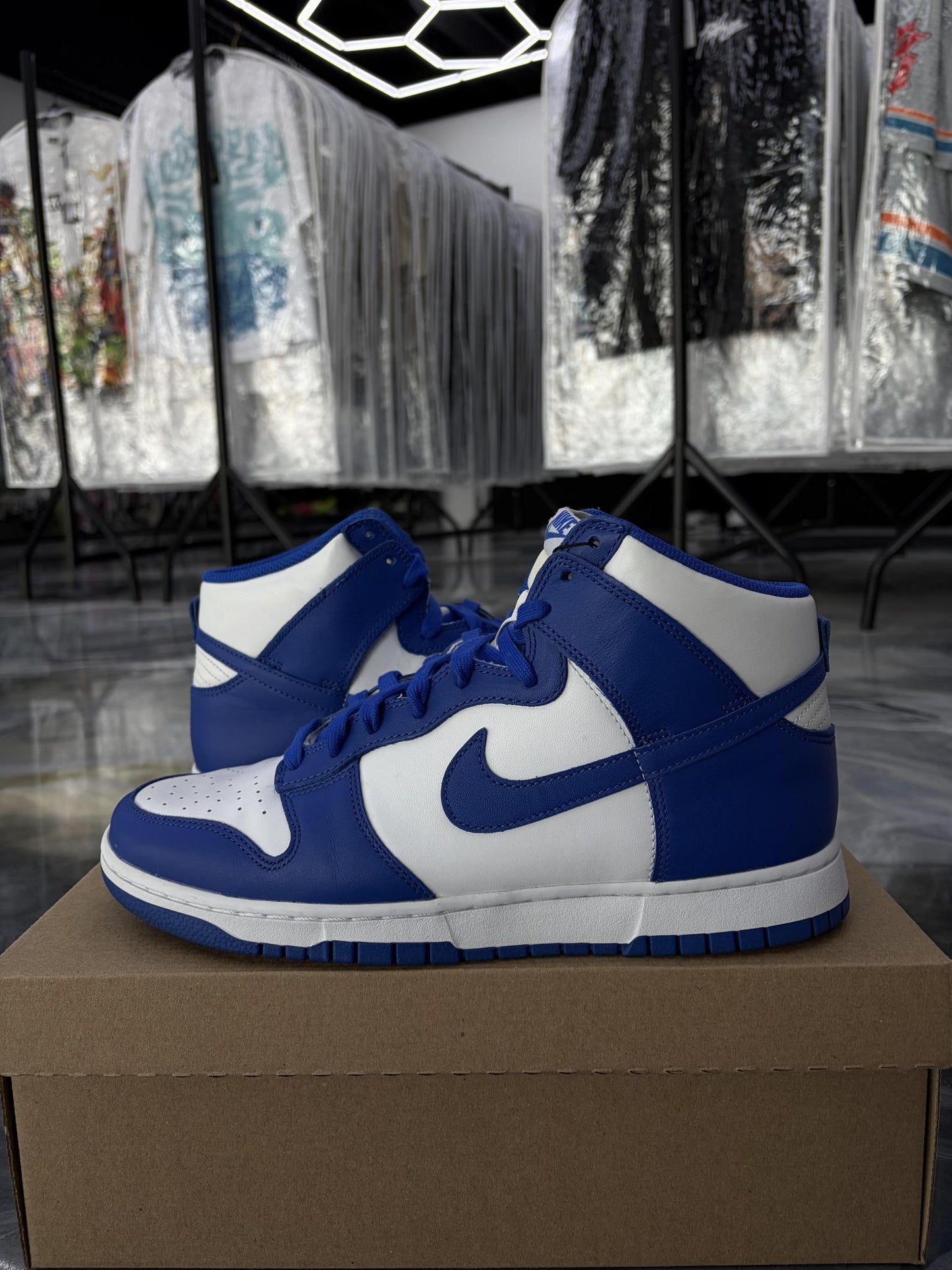 Nike Dunk High "Kentucky" Used Size 10.5