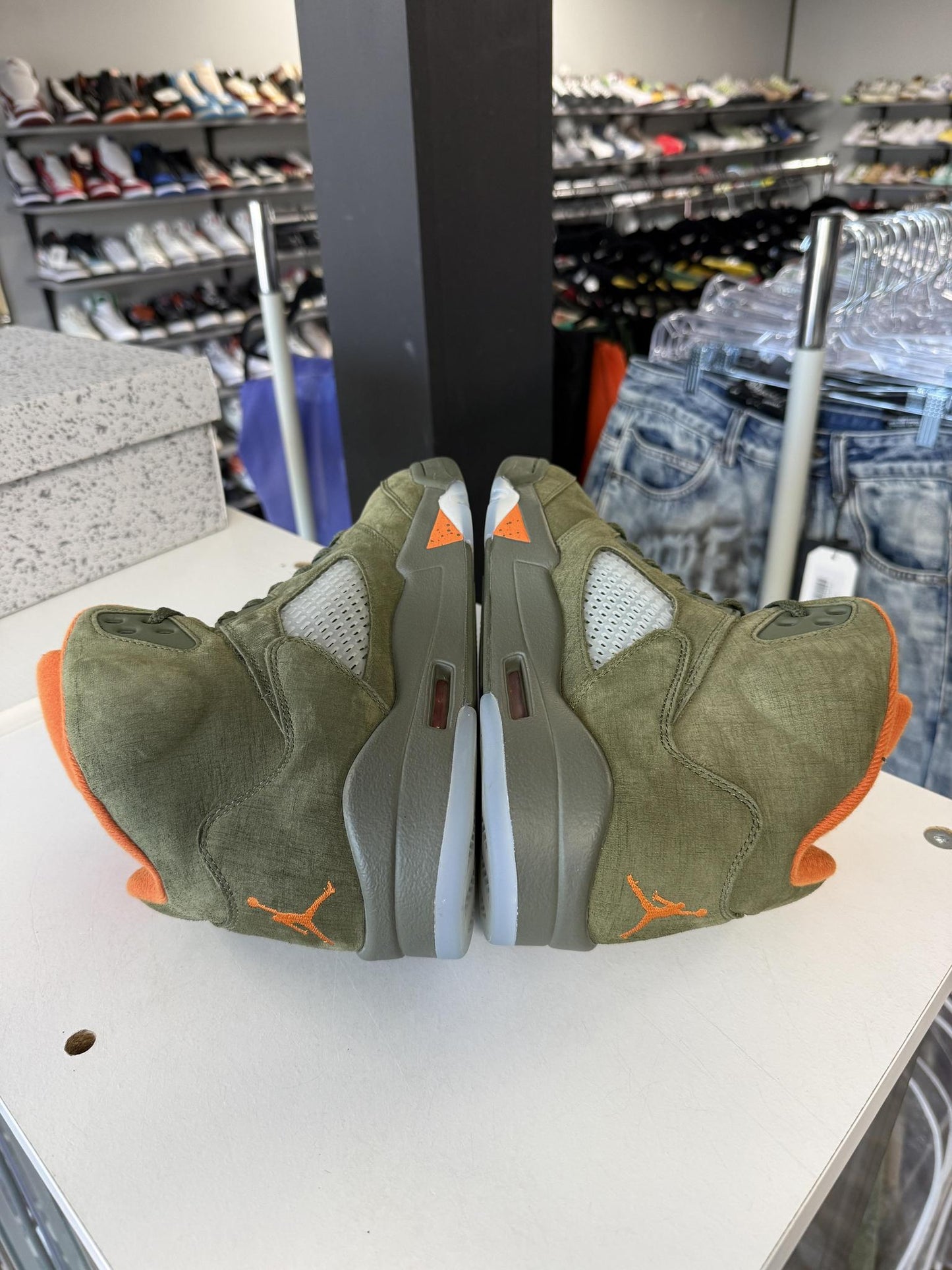 Jordan 5 "Olive" Used Size 10