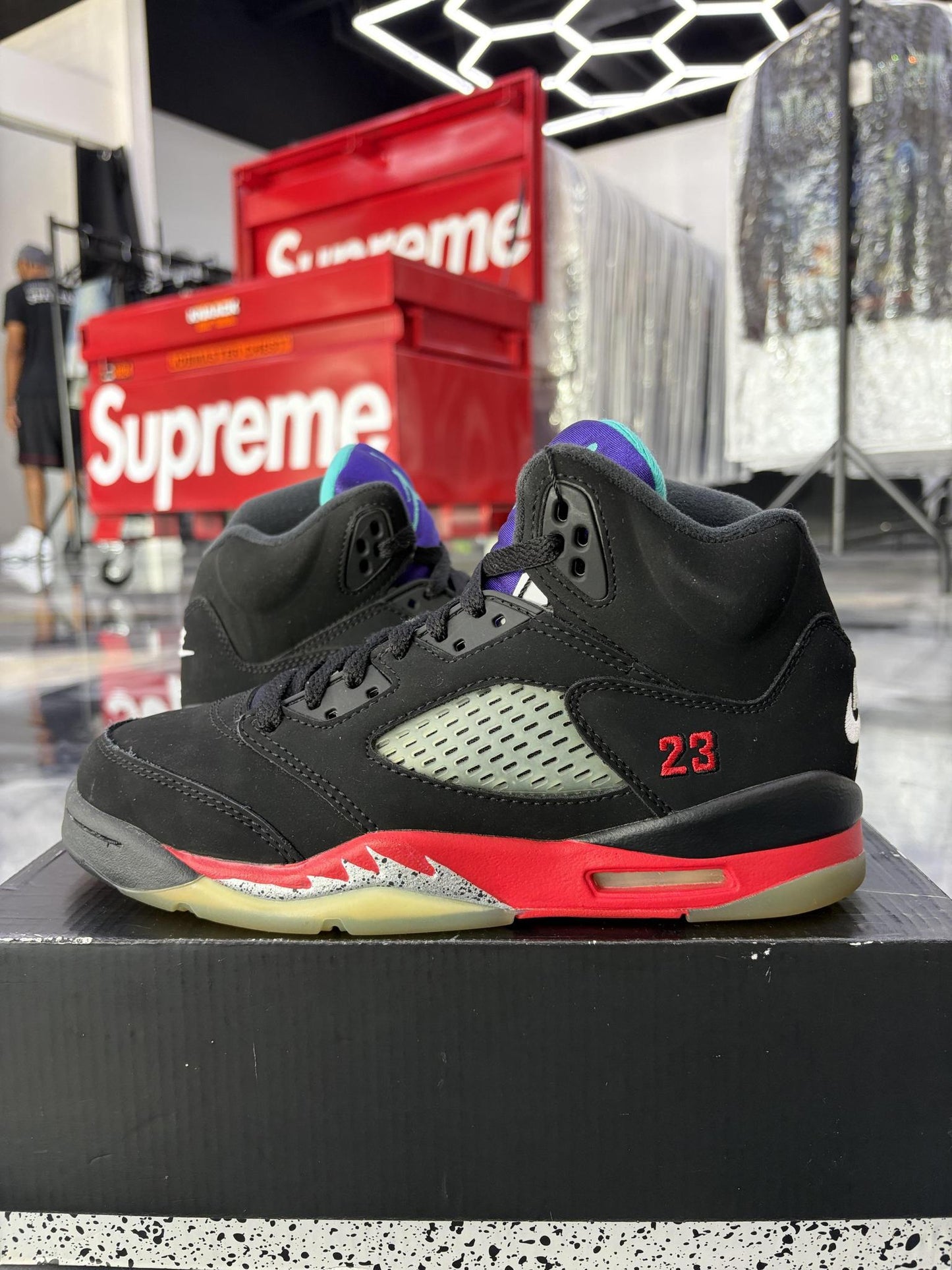 Jordan 5 "Top 3" Used Size 5.5Y/7W