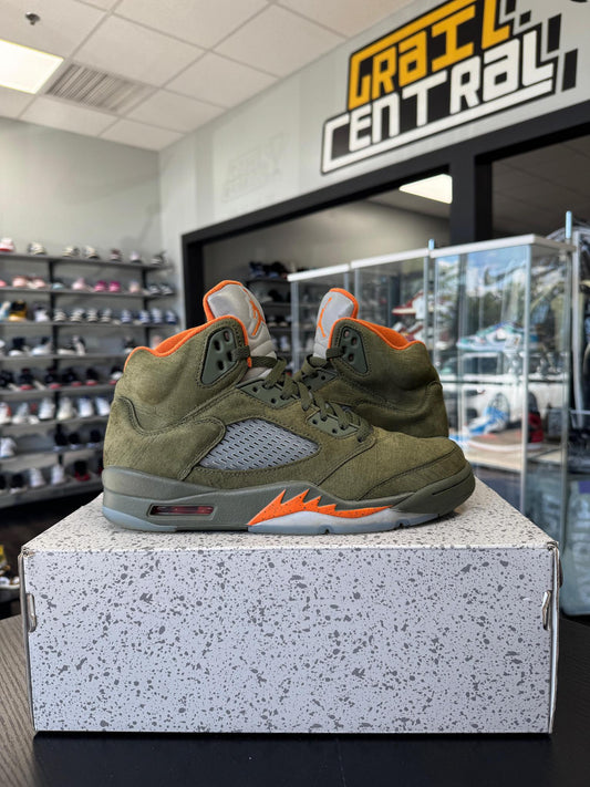 Jordan 5 "Olive" Used Size 8