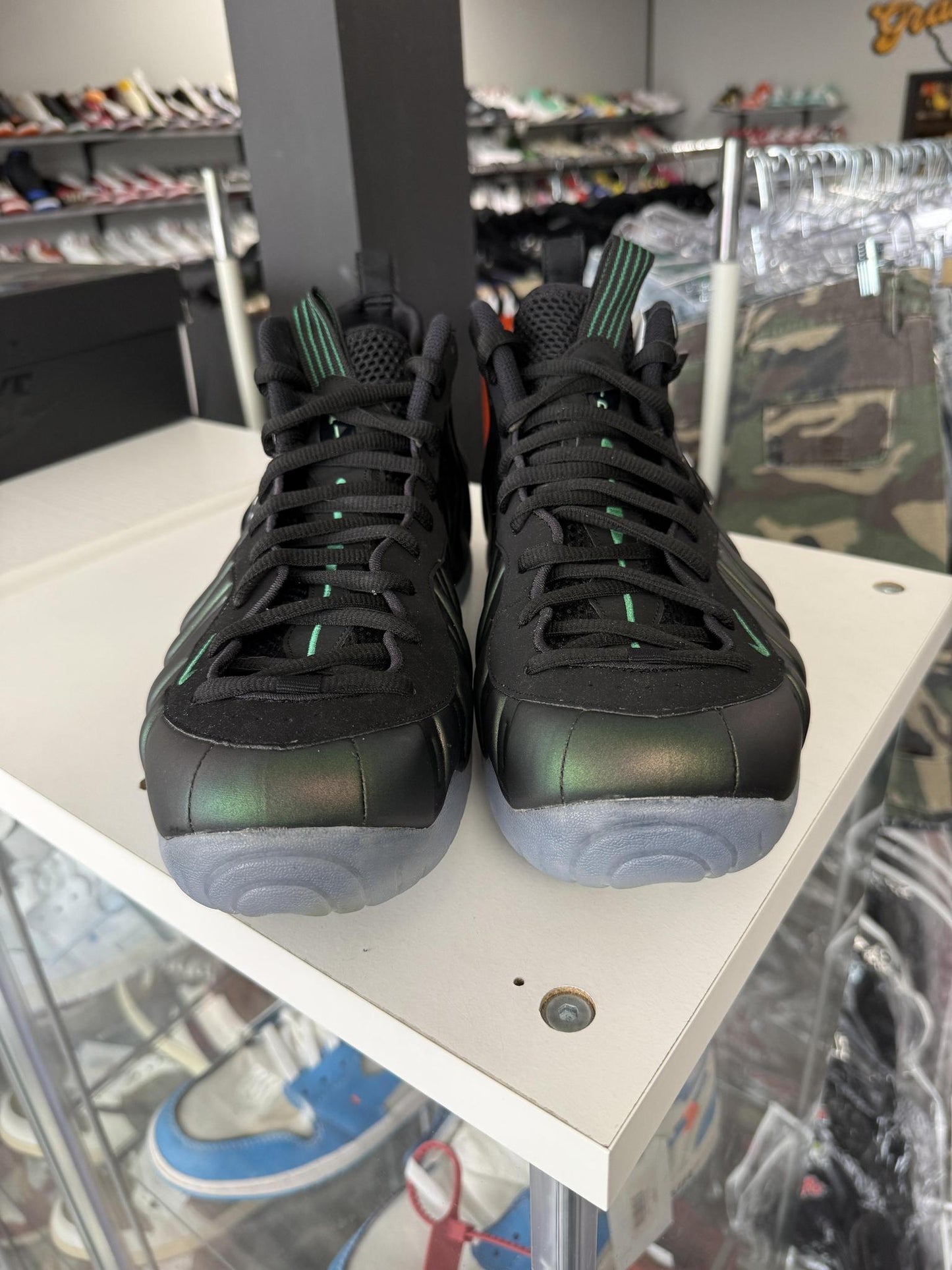 Nike Foamposite Pro "Pine Green" Used Size 13