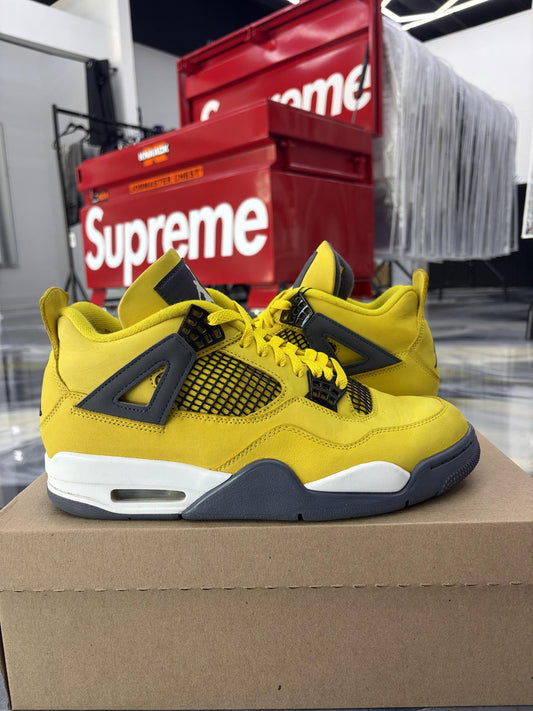 Jordan 4 "Lightning" Used Size 9.5
